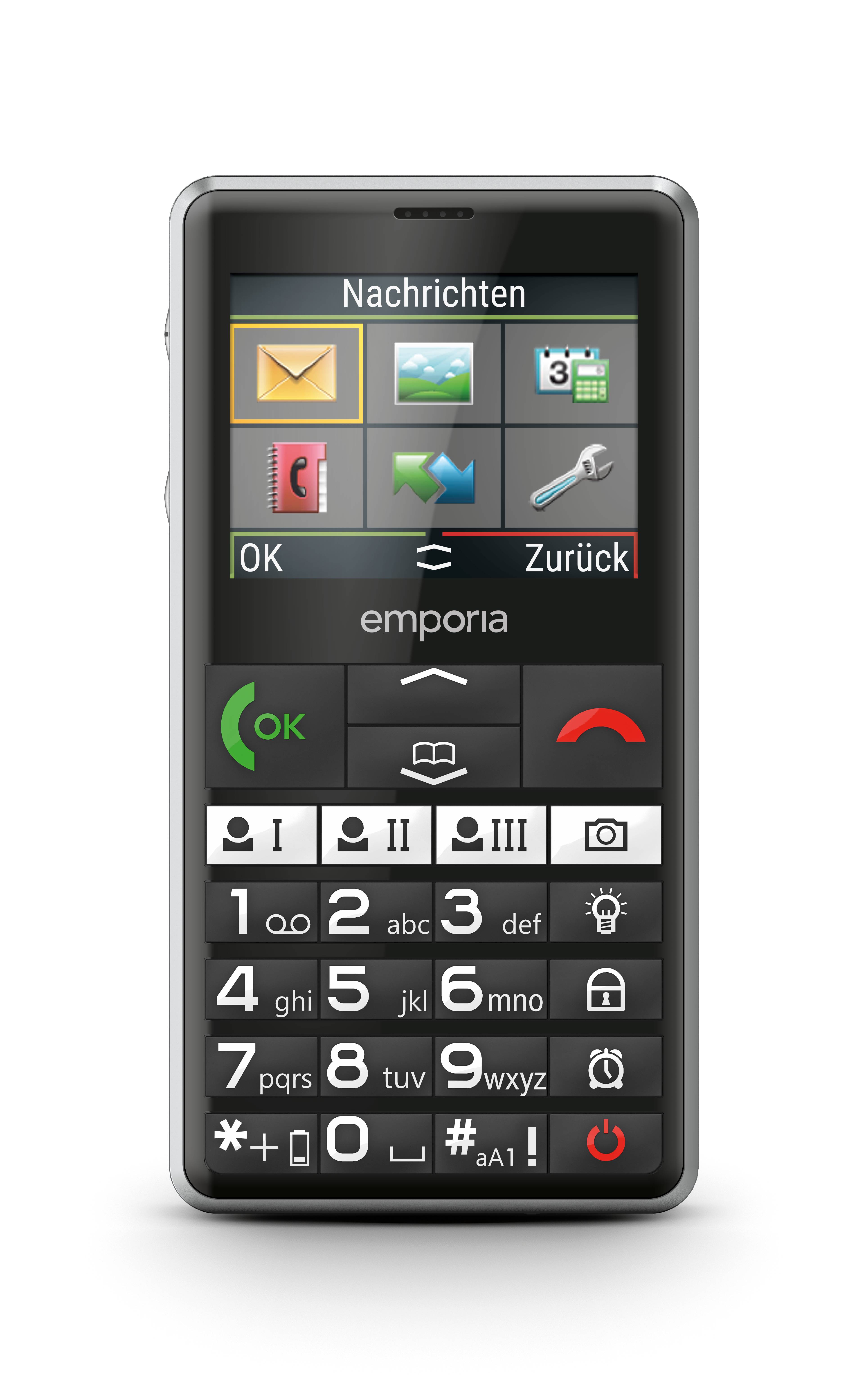 Emporia PURE LTE 2025 - black - 1.400 mAh - 5,87 cm