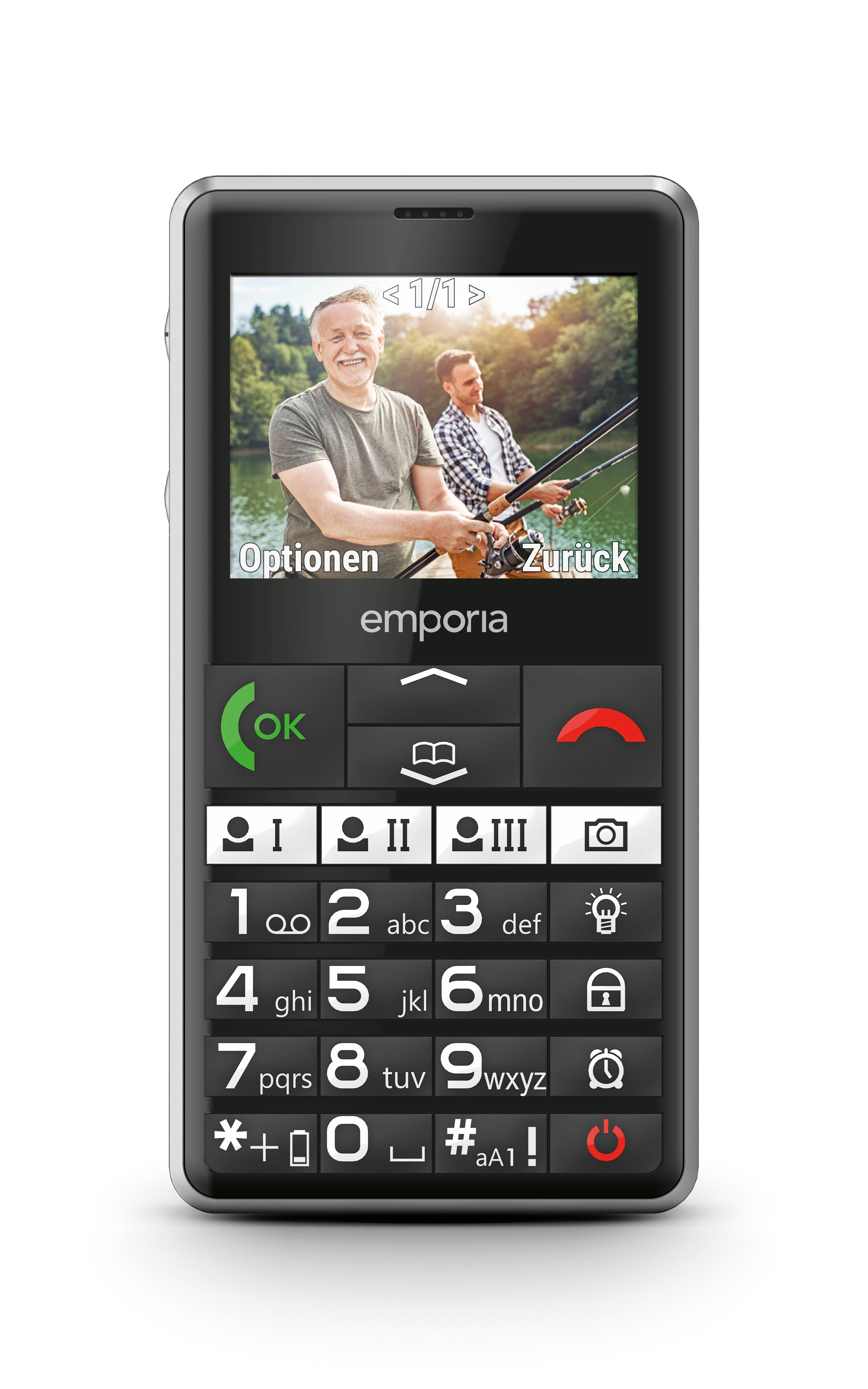 Emporia PURE LTE 2025 - black - 1.400 mAh - 5,87 cm