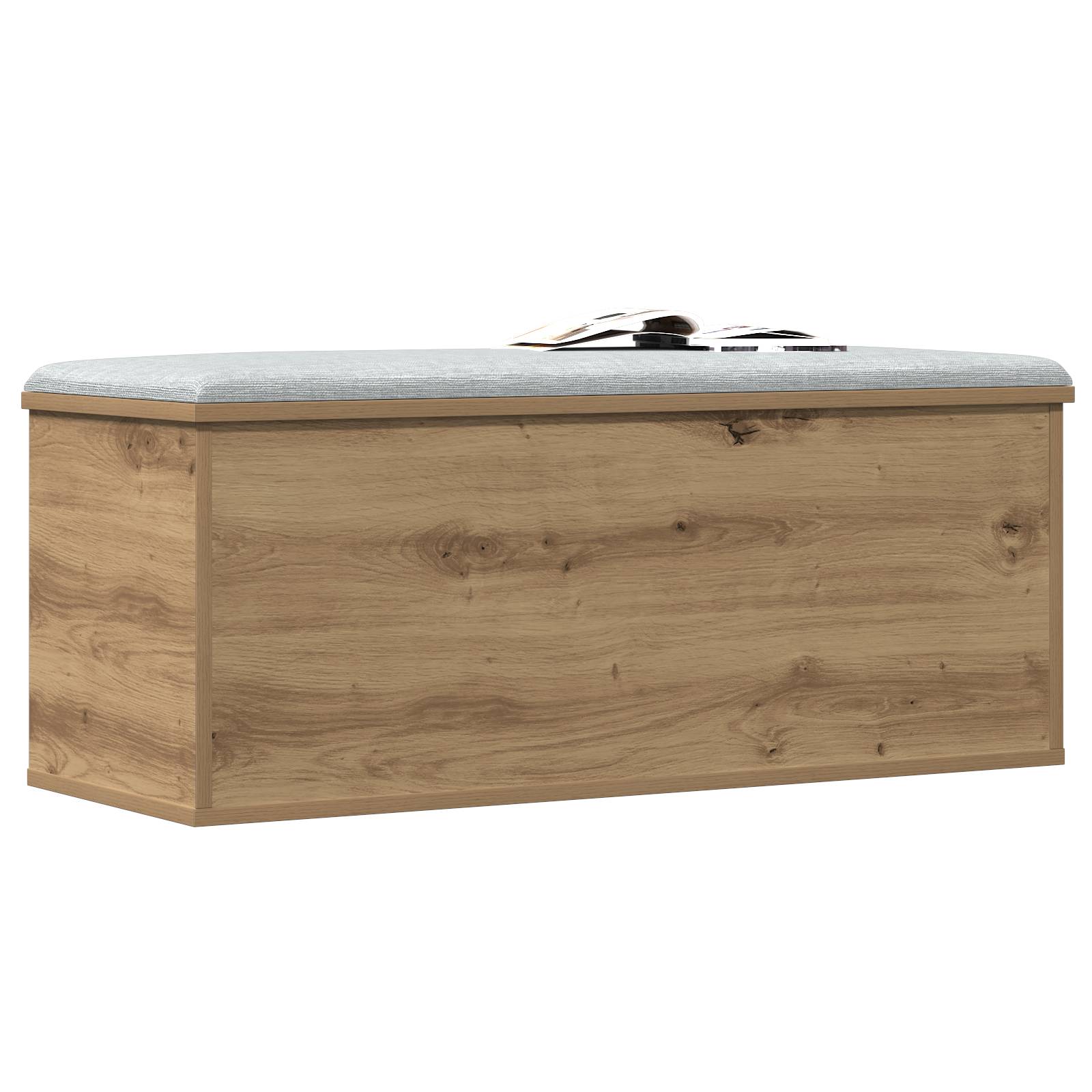 vidaXL Aufbewahrungskiste Artisan Eiche 90x35x35 cm Holzwerkstoff