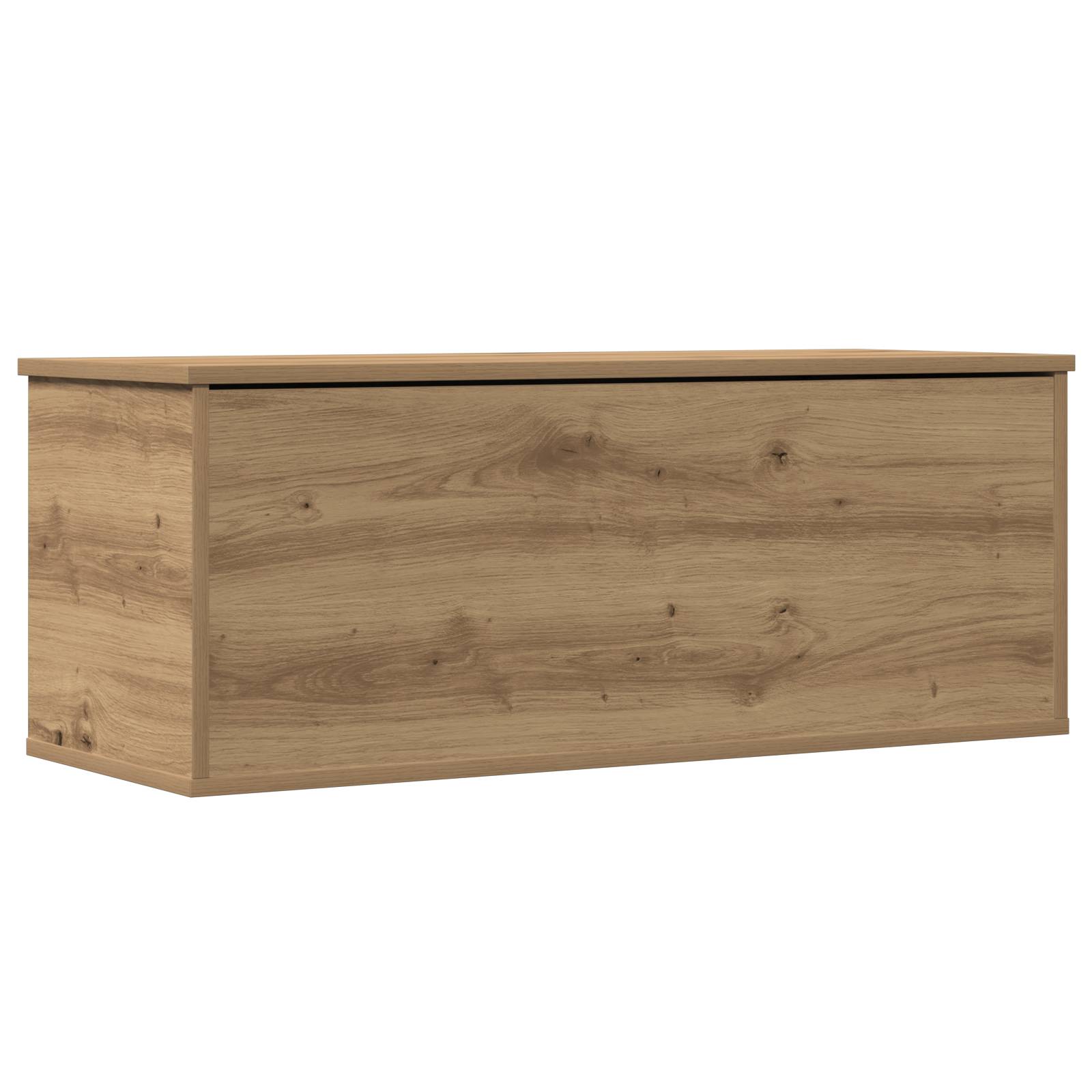 vidaXL Aufbewahrungskiste Artisan Eiche 90x35x35 cm Holzwerkstoff