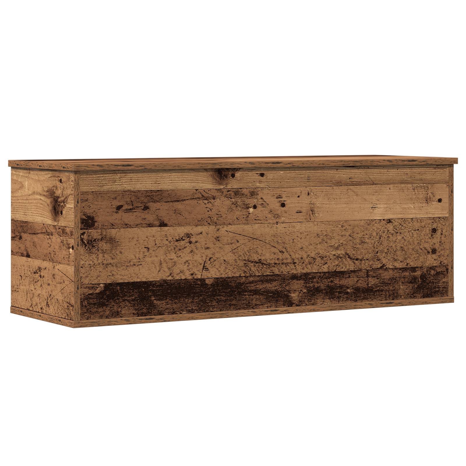vidaXL Aufbewahrungsbox aus altem Holz 102x35x35 cm aus Qualitäts-Holz