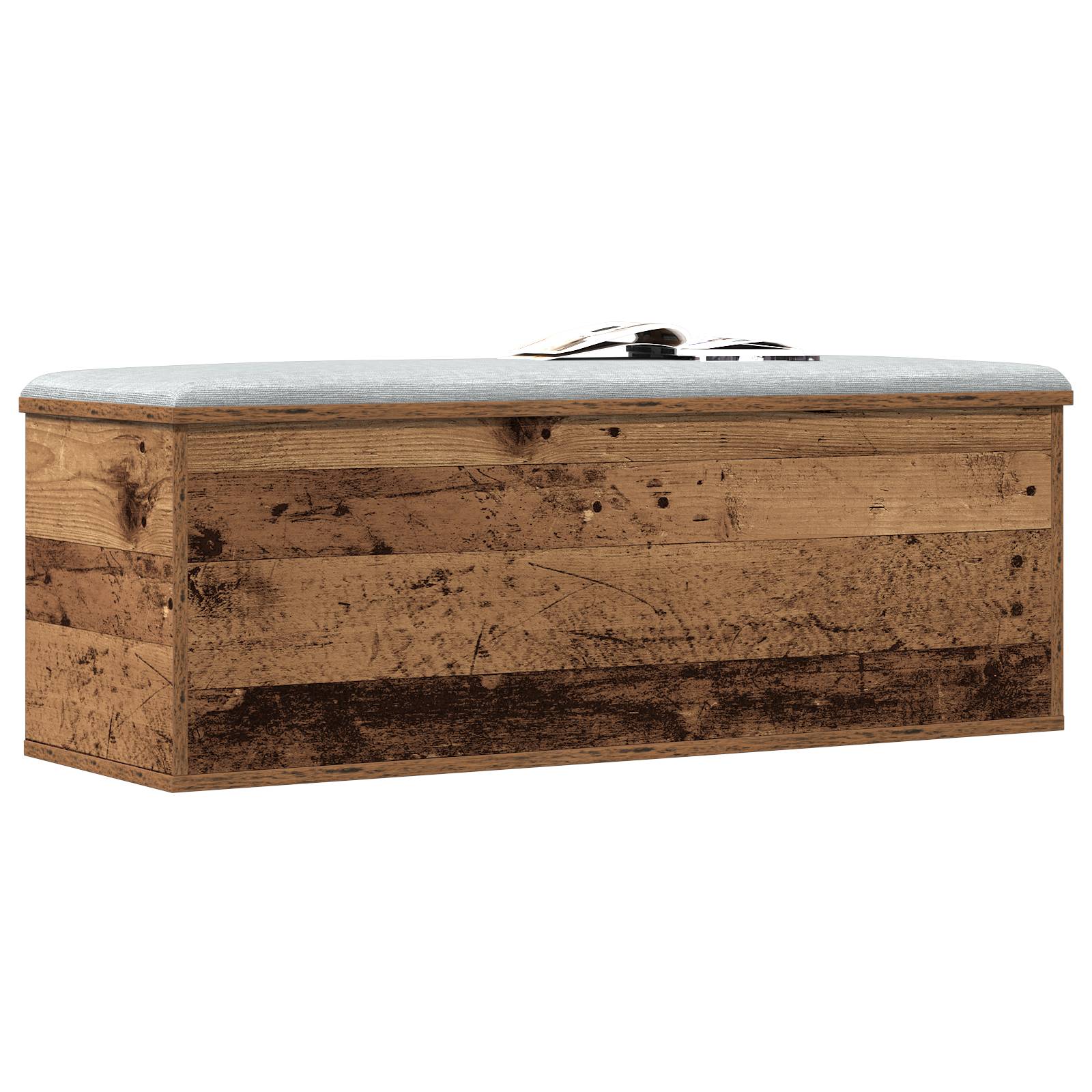 vidaXL Aufbewahrungsbox aus altem Holz 102x35x35 cm aus Qualitäts-Holz
