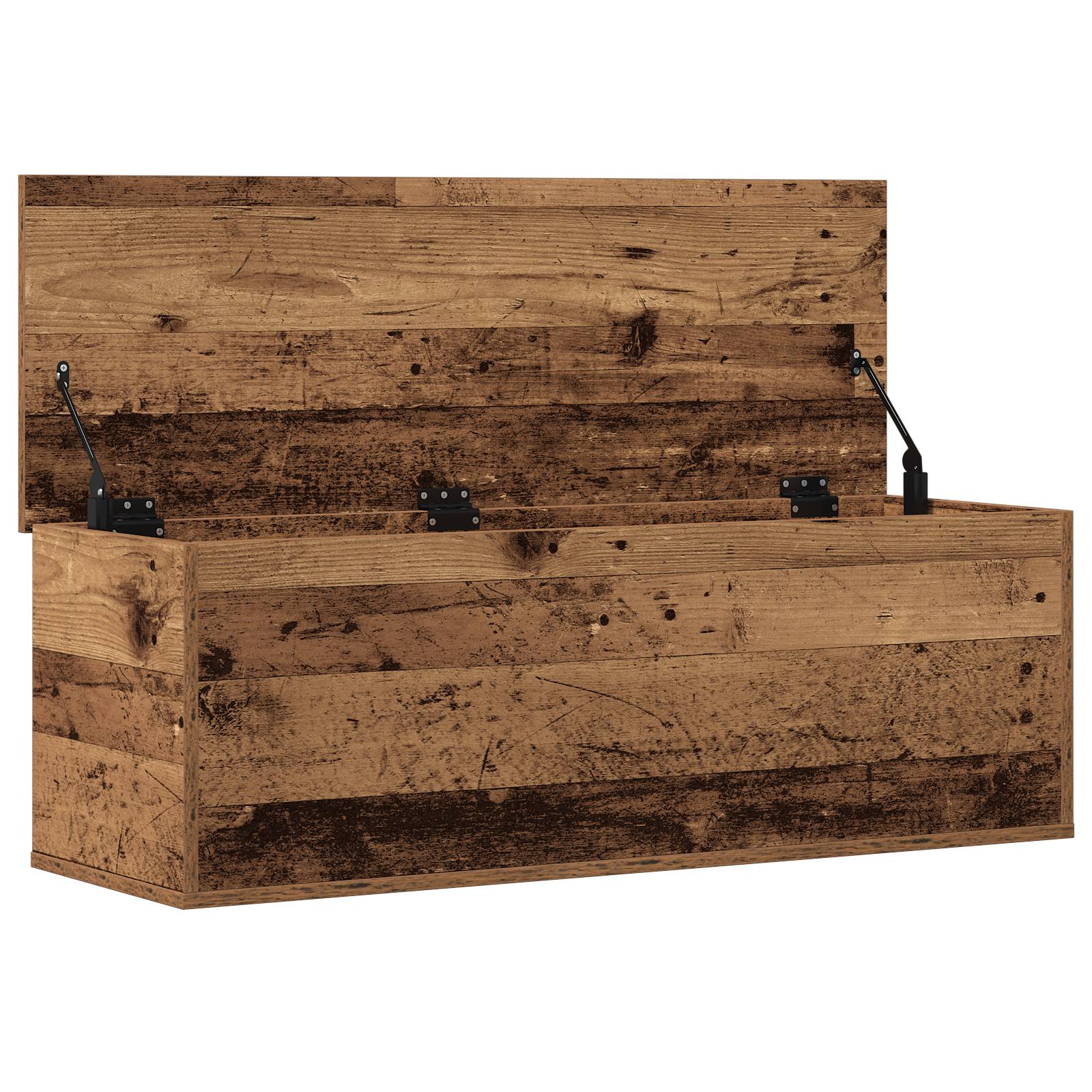 vidaXL Aufbewahrungsbox aus altem Holz 102x35x35 cm aus Qualitäts-Holz
