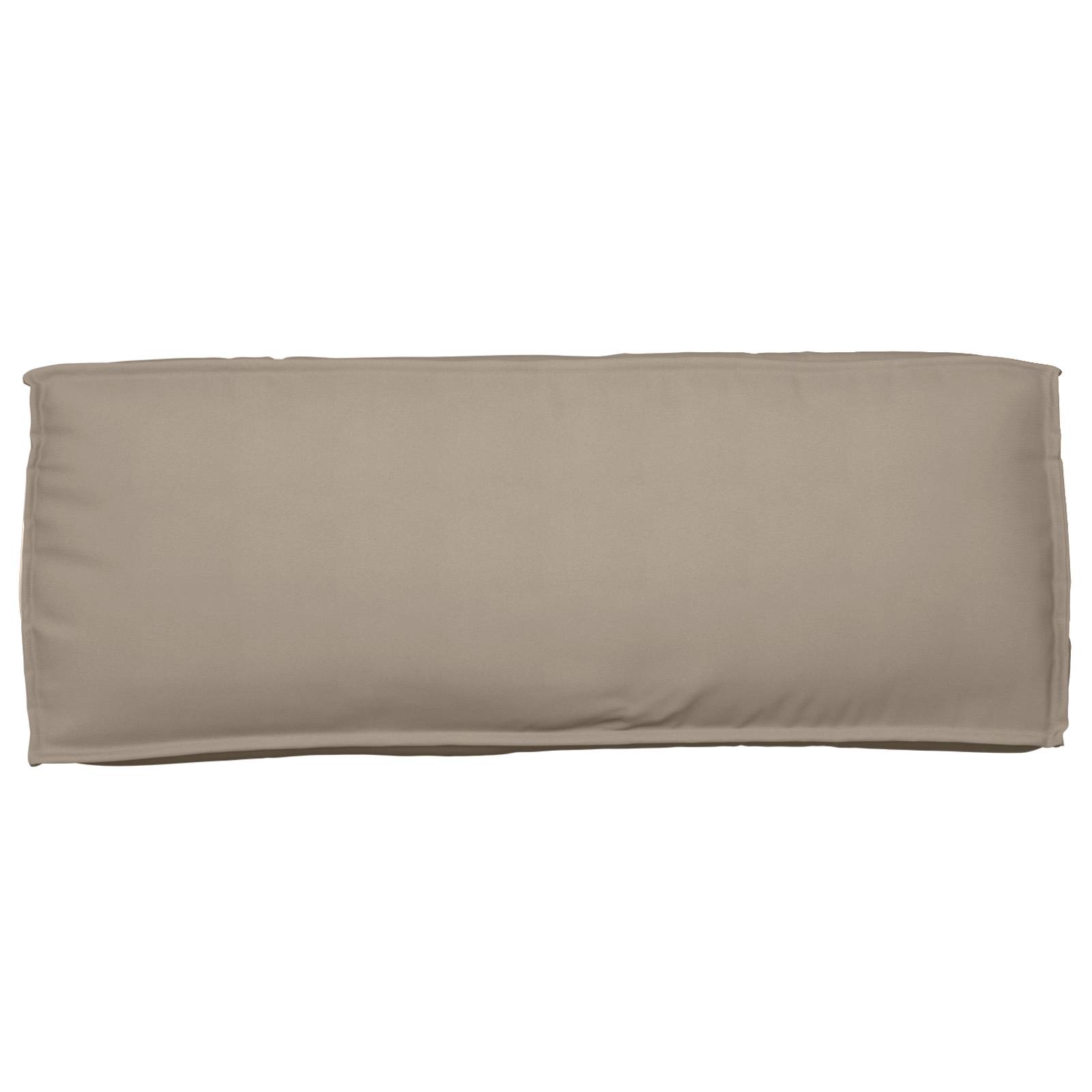 vidaXL Paletten-Rückenkissen Taupe 120x40x12 cm Oxford-Gewebe
