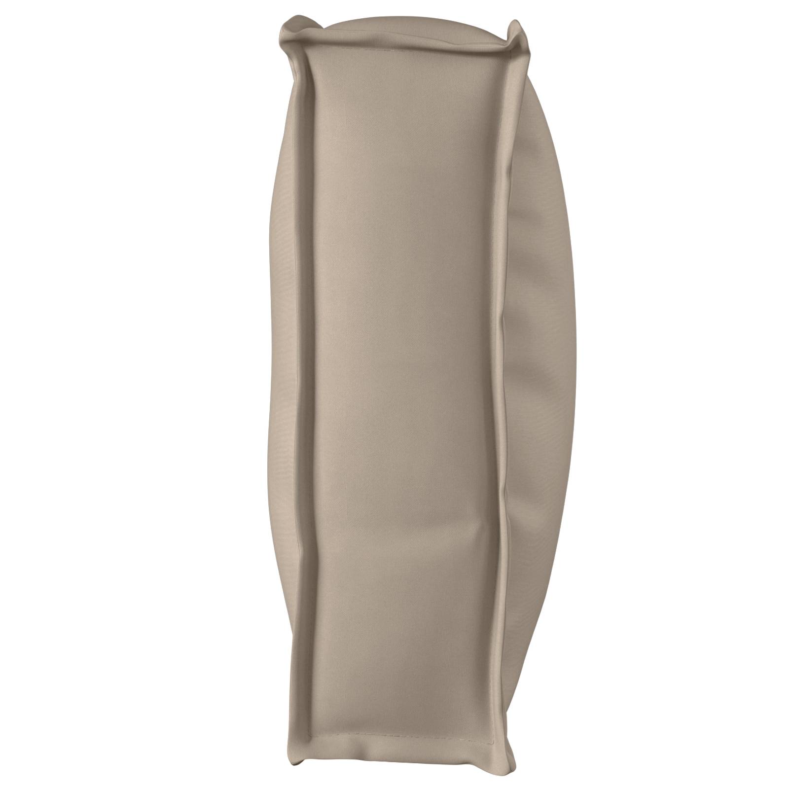 vidaXL Paletten-Rückenkissen Taupe 120x40x12 cm Oxford-Gewebe