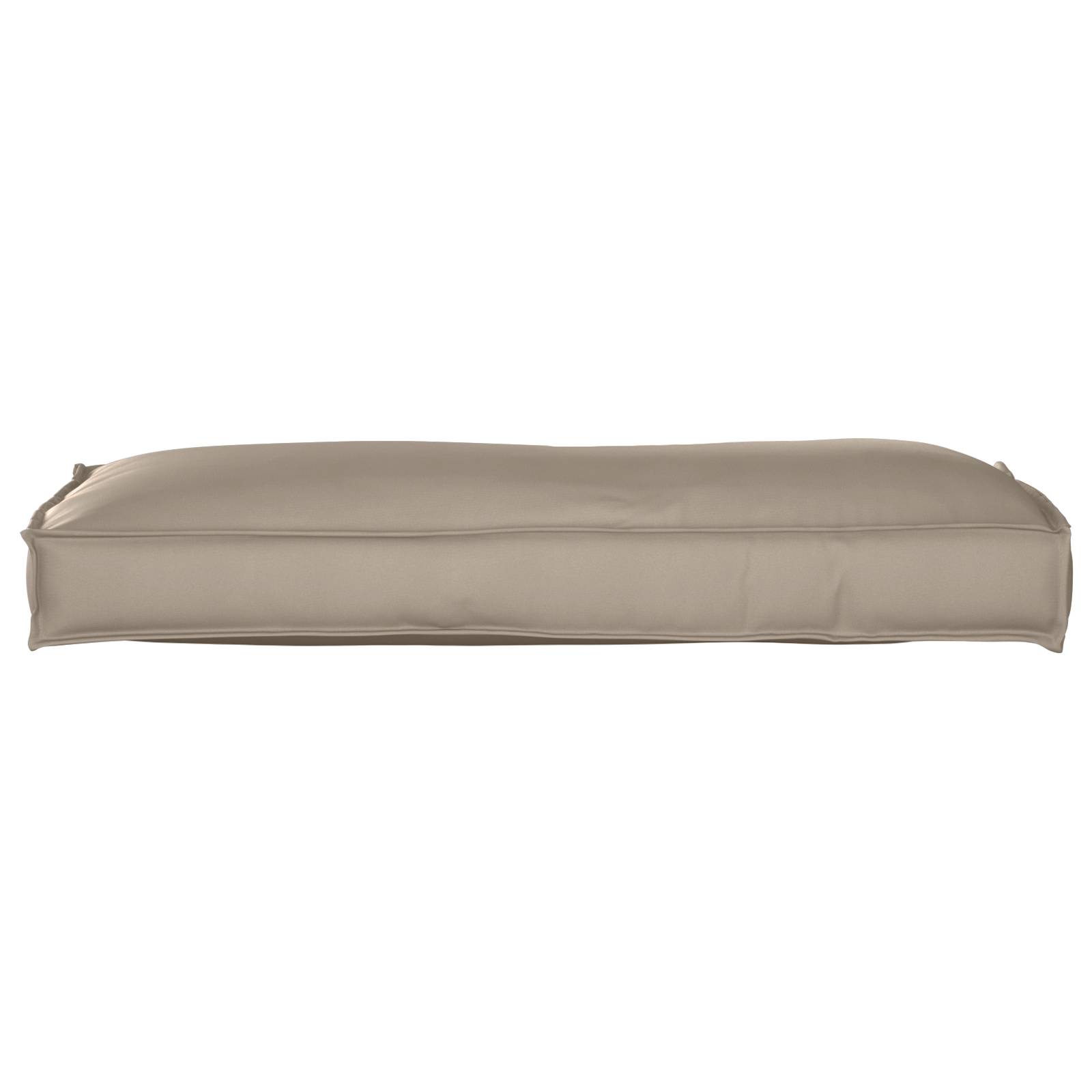 vidaXL Paletten-Rückenkissen Taupe 120x40x12 cm Oxford-Gewebe