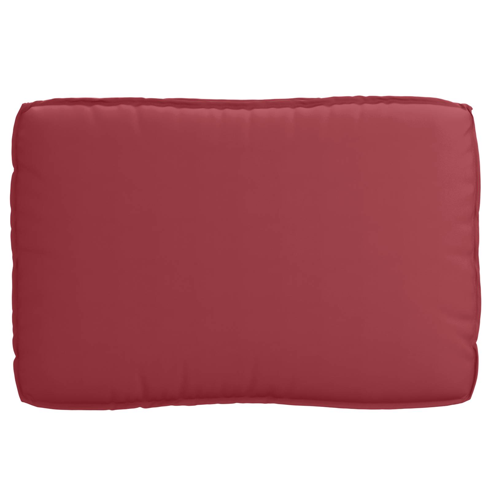 vidaXL Paletten-Sitzkissen Weinrot 120x80x12 cm Oxford-Gewebe