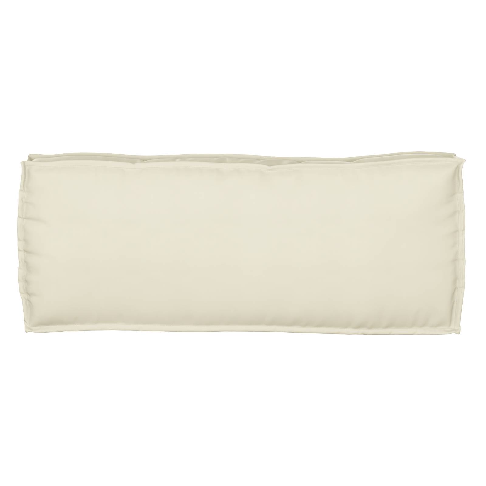 vidaXL Palettenkissen für Bank Creme 100x40x8 cm Oxford-Gewebe