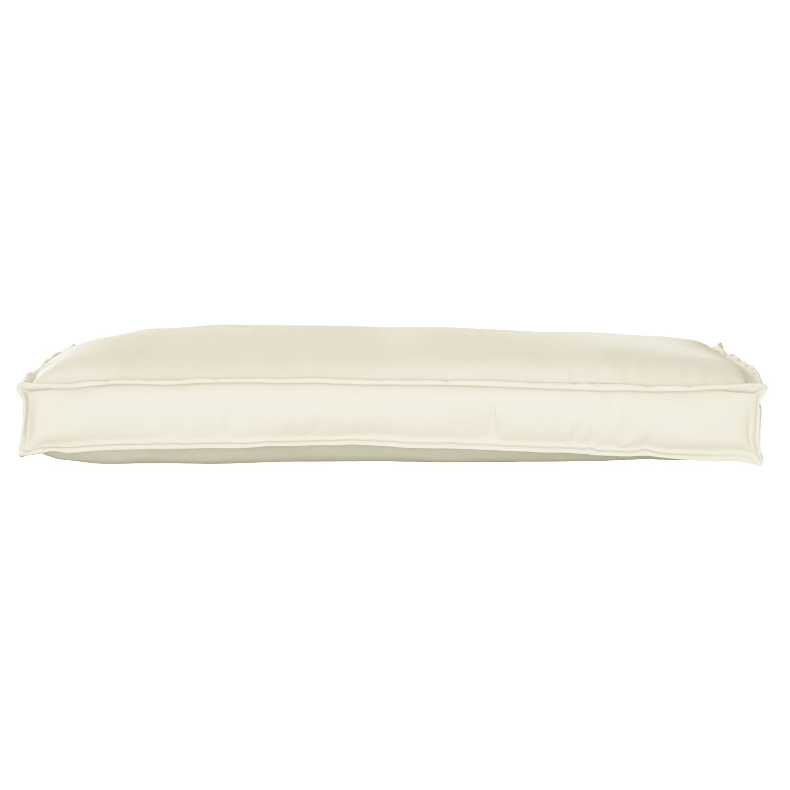 vidaXL Palettenkissen für Bank Creme 100x40x8 cm Oxford-Gewebe