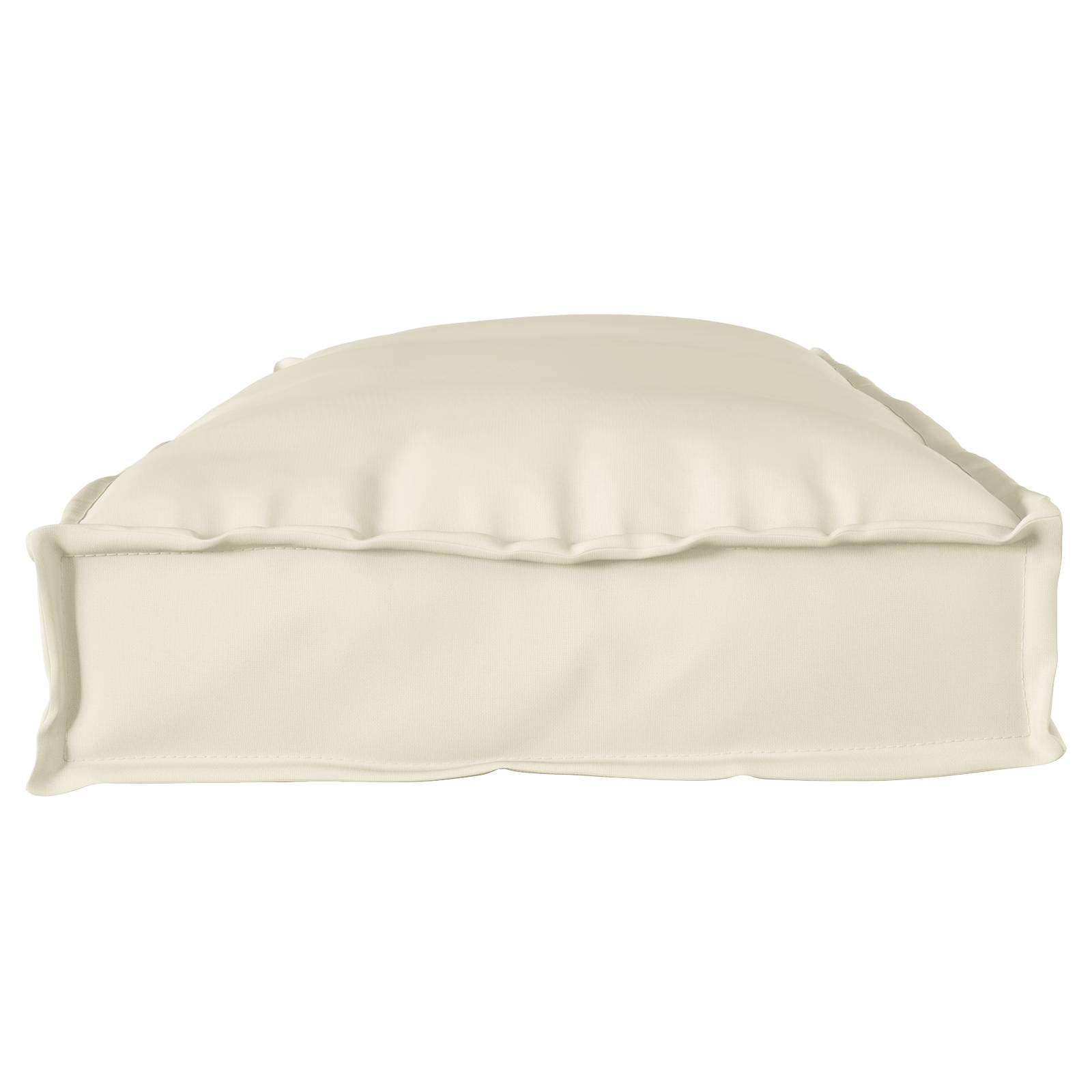 vidaXL Palettenkissen für Bank Creme 100x40x8 cm Oxford-Gewebe