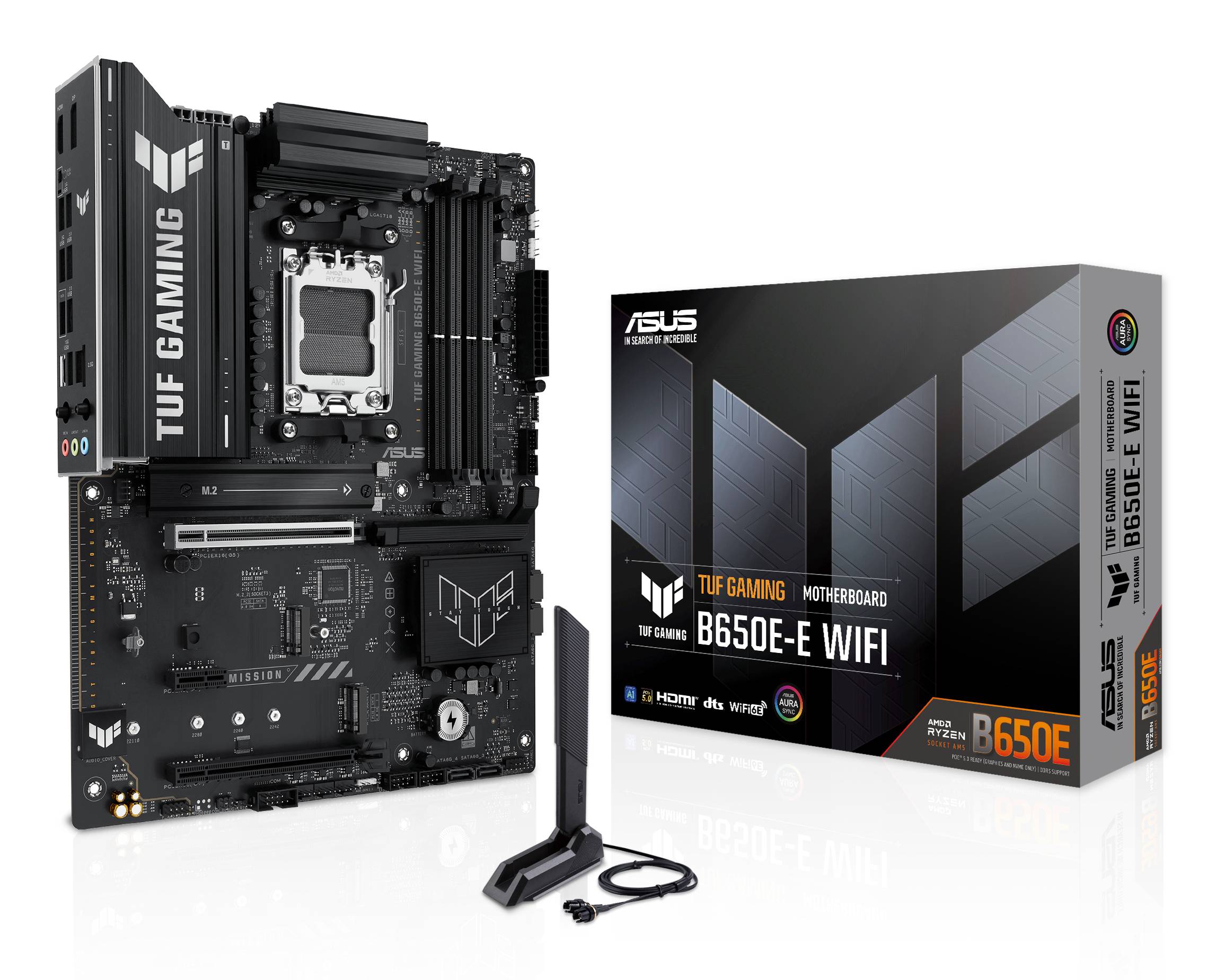 MB ASUS TUF GAMING B650E-E WIFI (AMD,AM5,DDR5,ATX)