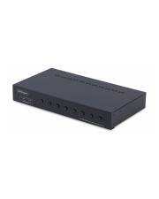 StarTech.com 8-Port HDMI KVM Switch w/1U Rack Mount Kit 4K 60Hz KVM-Switch 8 x ports 1 lokaler Benutzer Desktop TAA-konform