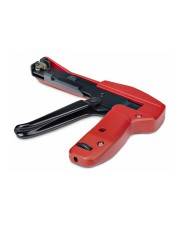 StarTech.com Nylon Cable Tie Gun Zip Tightener/Install Tool TAA Kabelbinder-Montagewerkzeug Schwarz & Rot TAA-konform