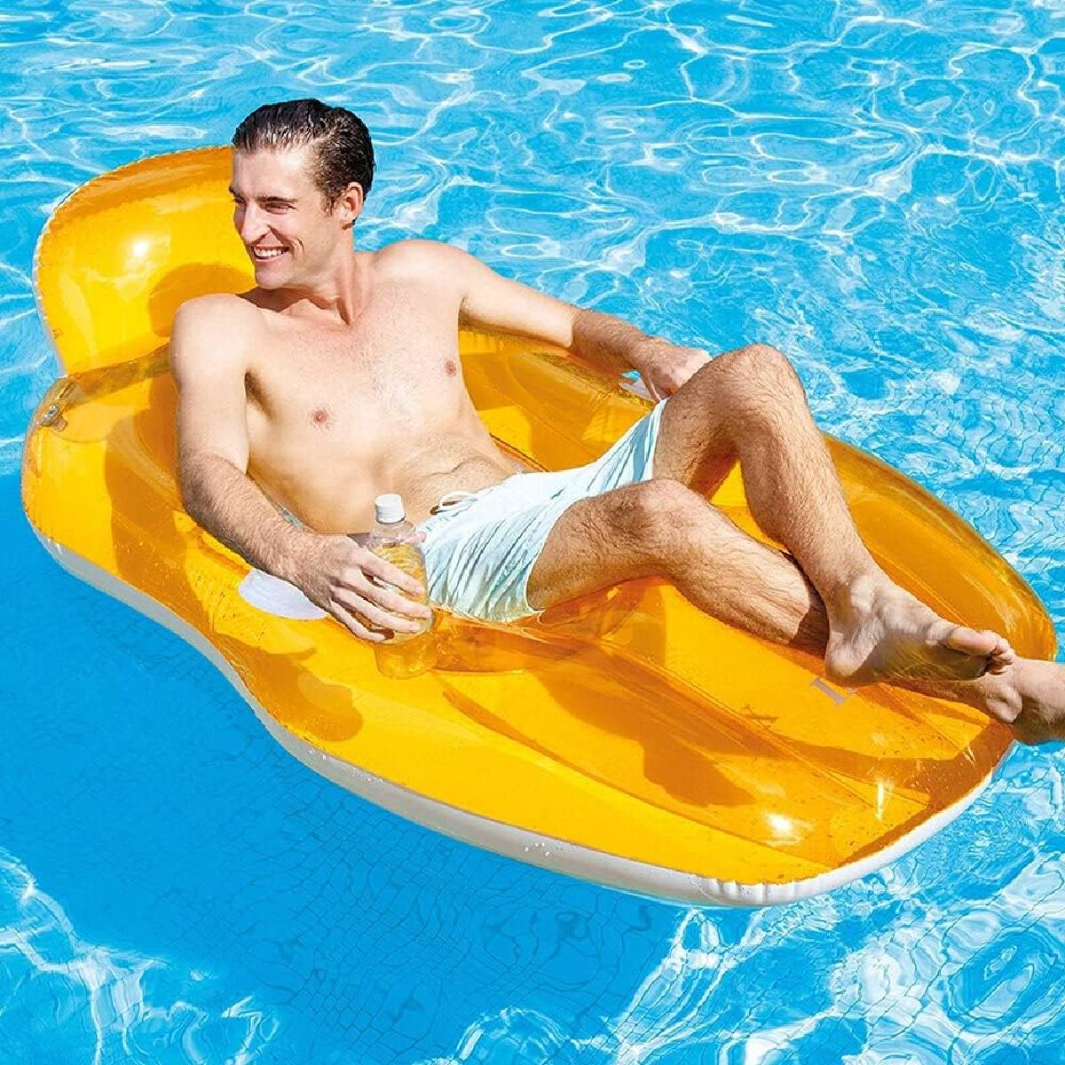 INTEX 56805EU - Luftmatratze - Lounge Chill N' Float (163x104cm) Poolmatratze