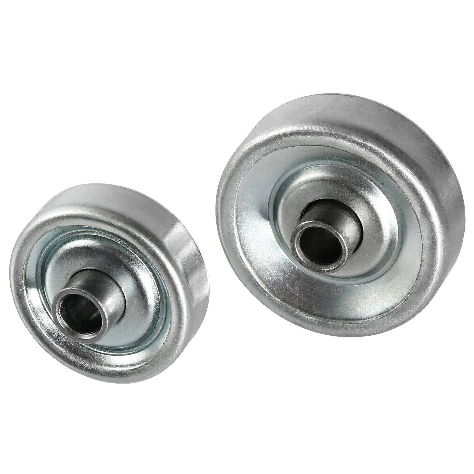 Rollen Stahlröllchen Röllchenbahn Rollenleisten Förderband Lager Tragrollen 38mm