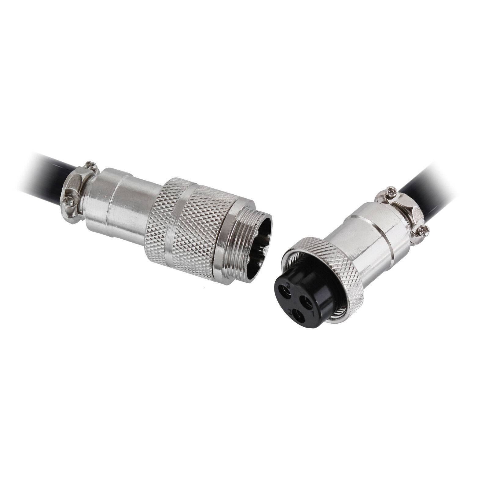 Steckverbindung Stecker Kupplung mit Kabel Verlängerung 20mm 4