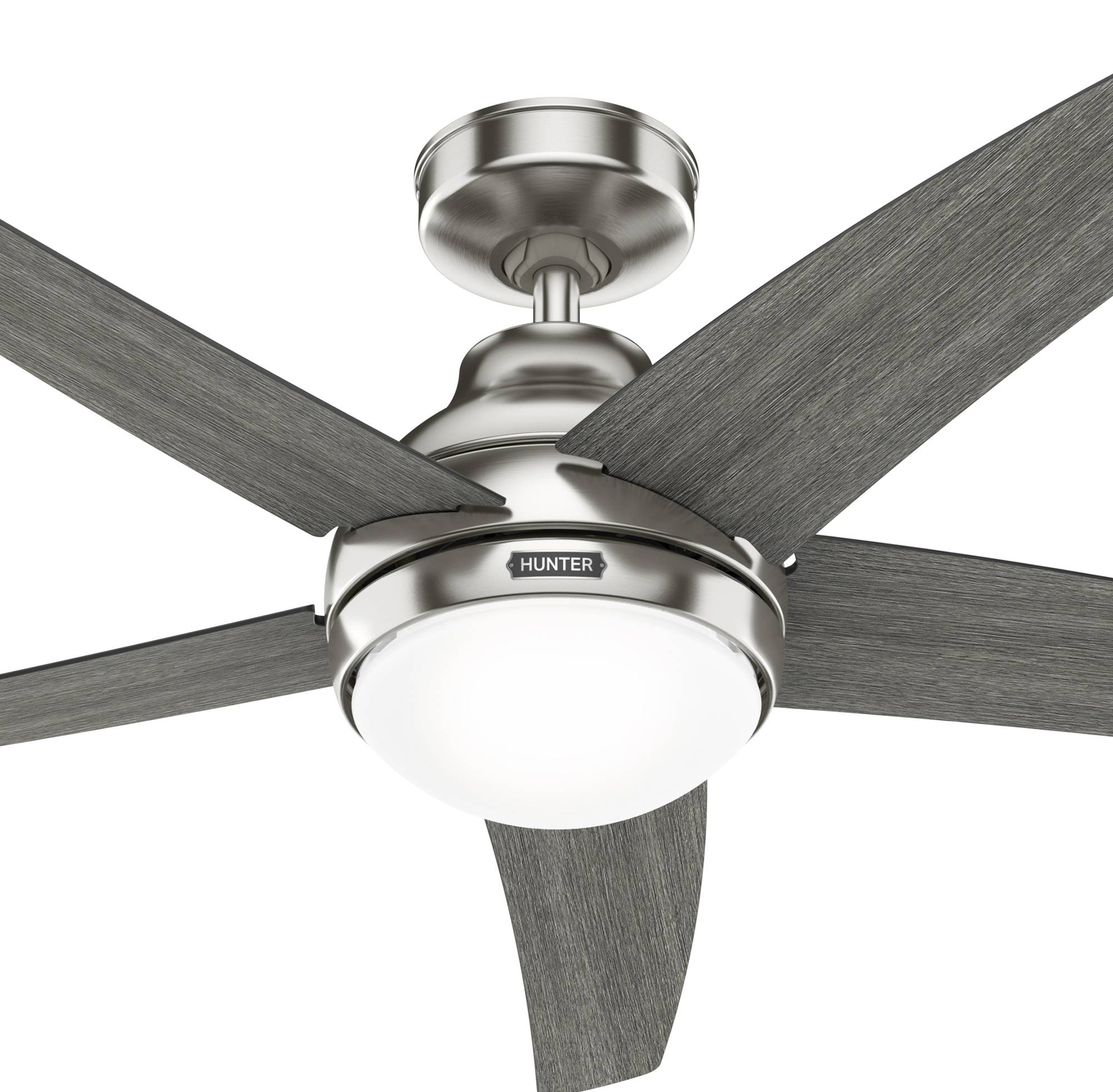 Deckenventilator Bernard Nickel mit Licht & Fernbedienung