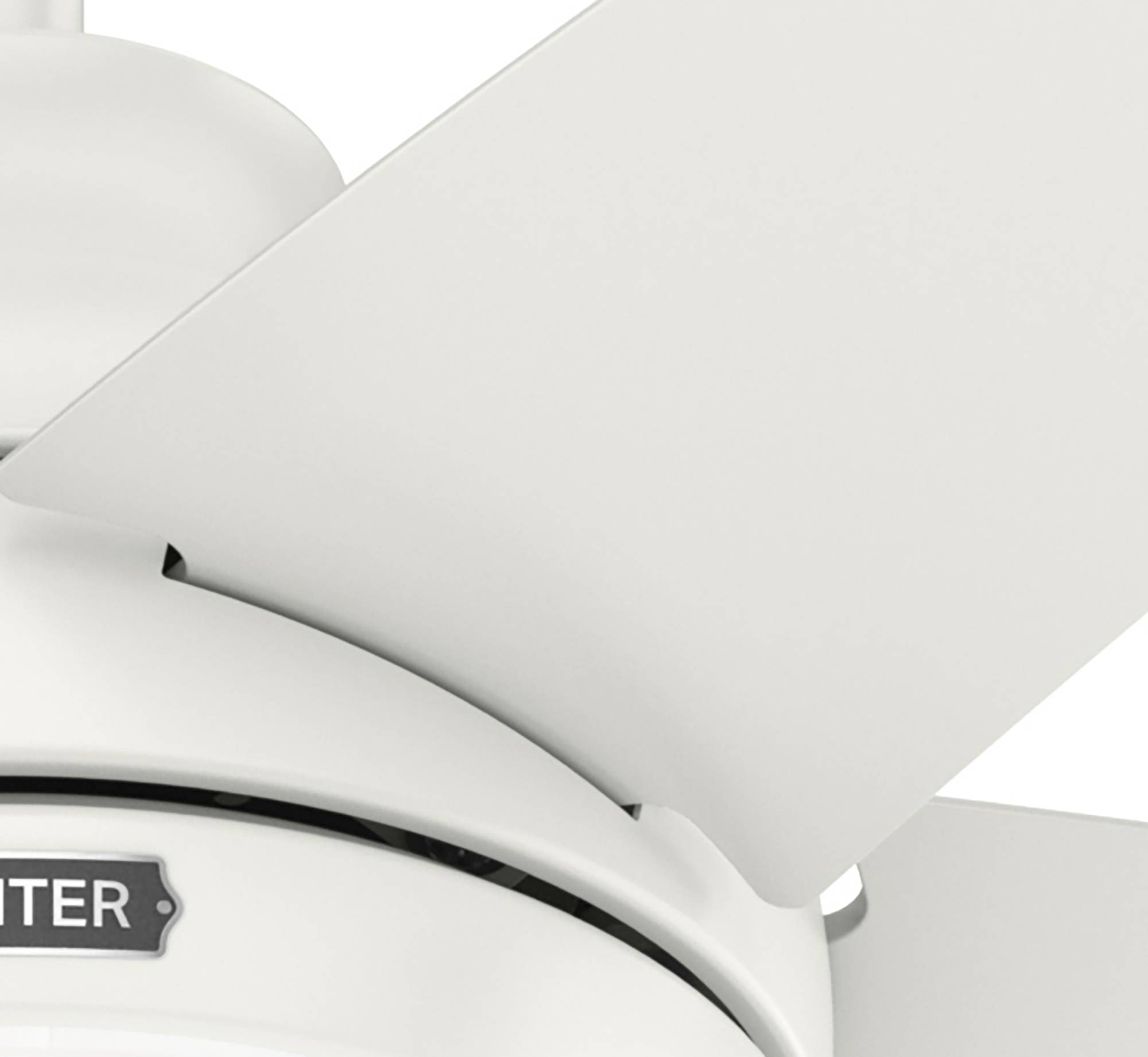 Deckenventilator Bernard Weiß mit Licht & Fernbedienung
