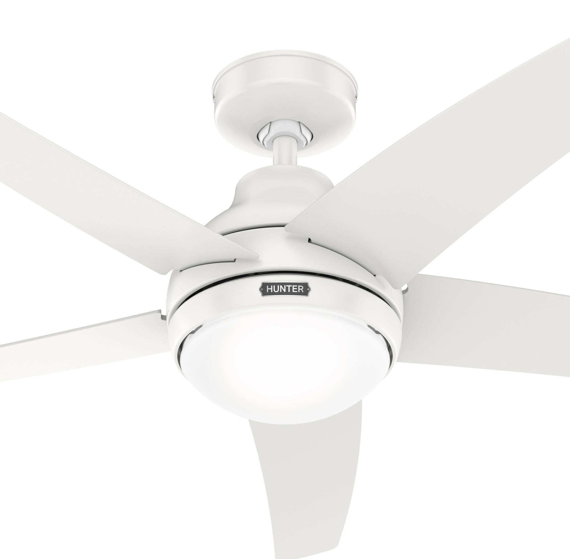 Deckenventilator Bernard Weiß mit Licht & Fernbedienung