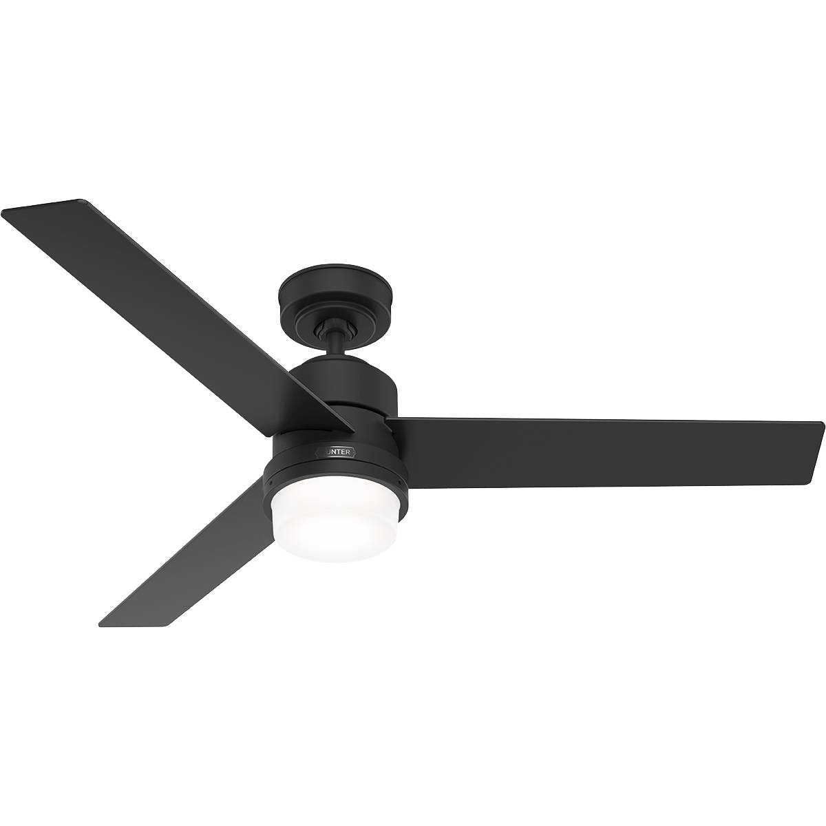 Deckenventilator Greenville Schwarz mit Licht