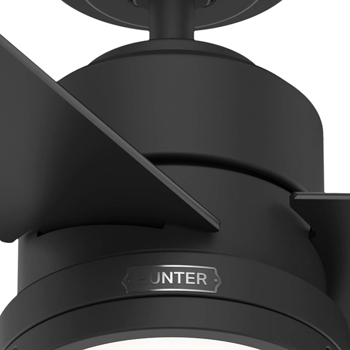 Deckenventilator Greenville Schwarz mit Licht