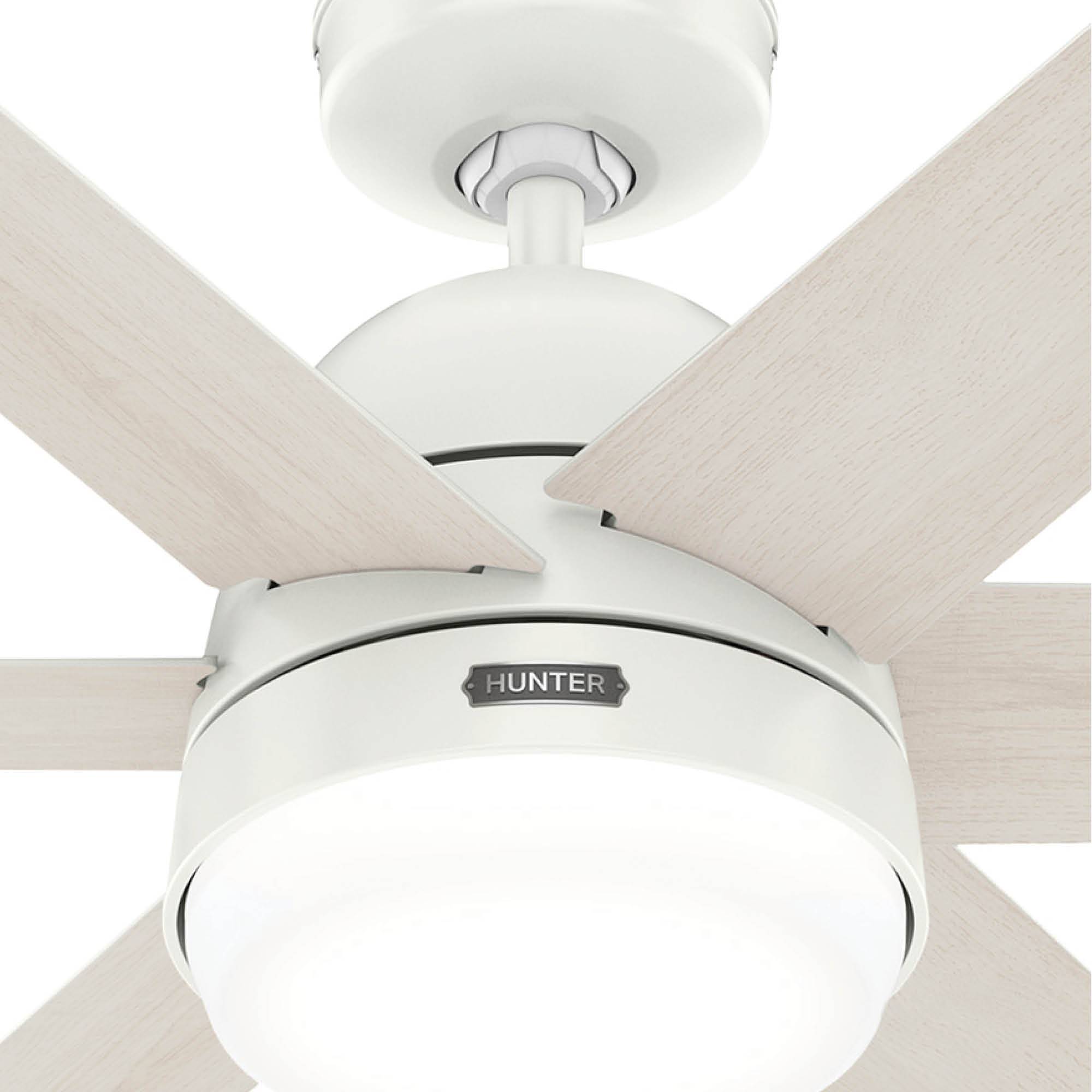 DC Deckenventilator Arete Weiß mit Licht & Fernbedienung