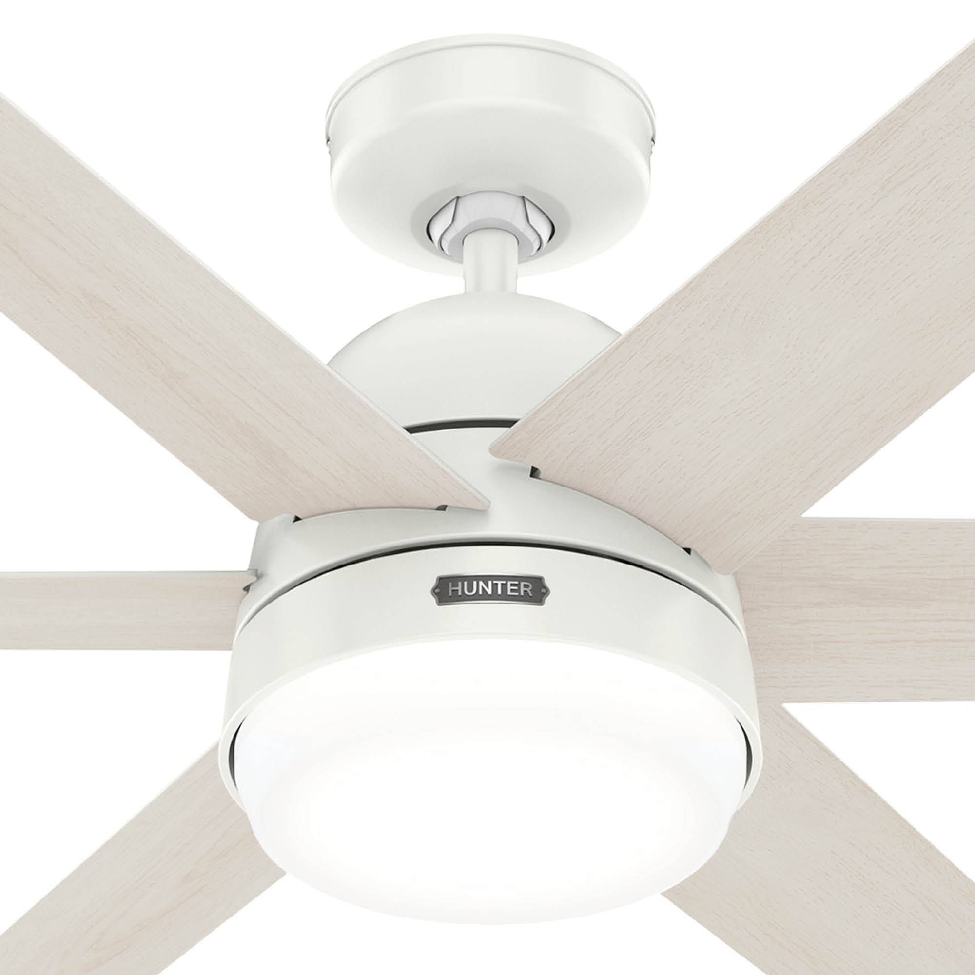 DC Deckenventilator Arete Weiß mit Licht & Fernbedienung