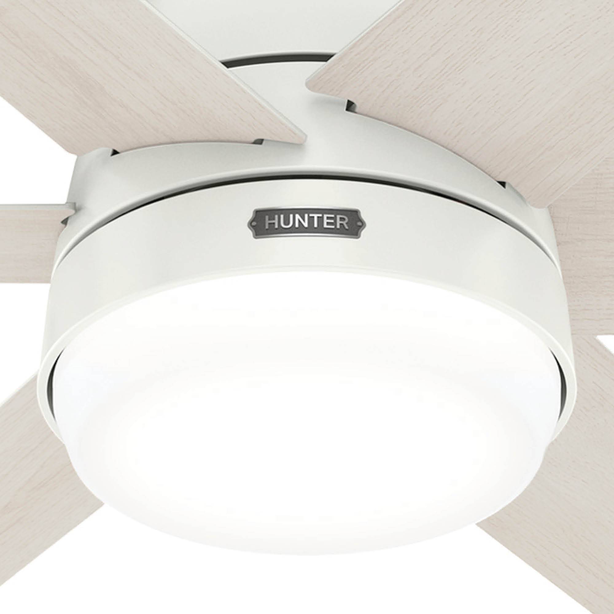 DC Deckenventilator Arete Weiß mit Licht & Fernbedienung