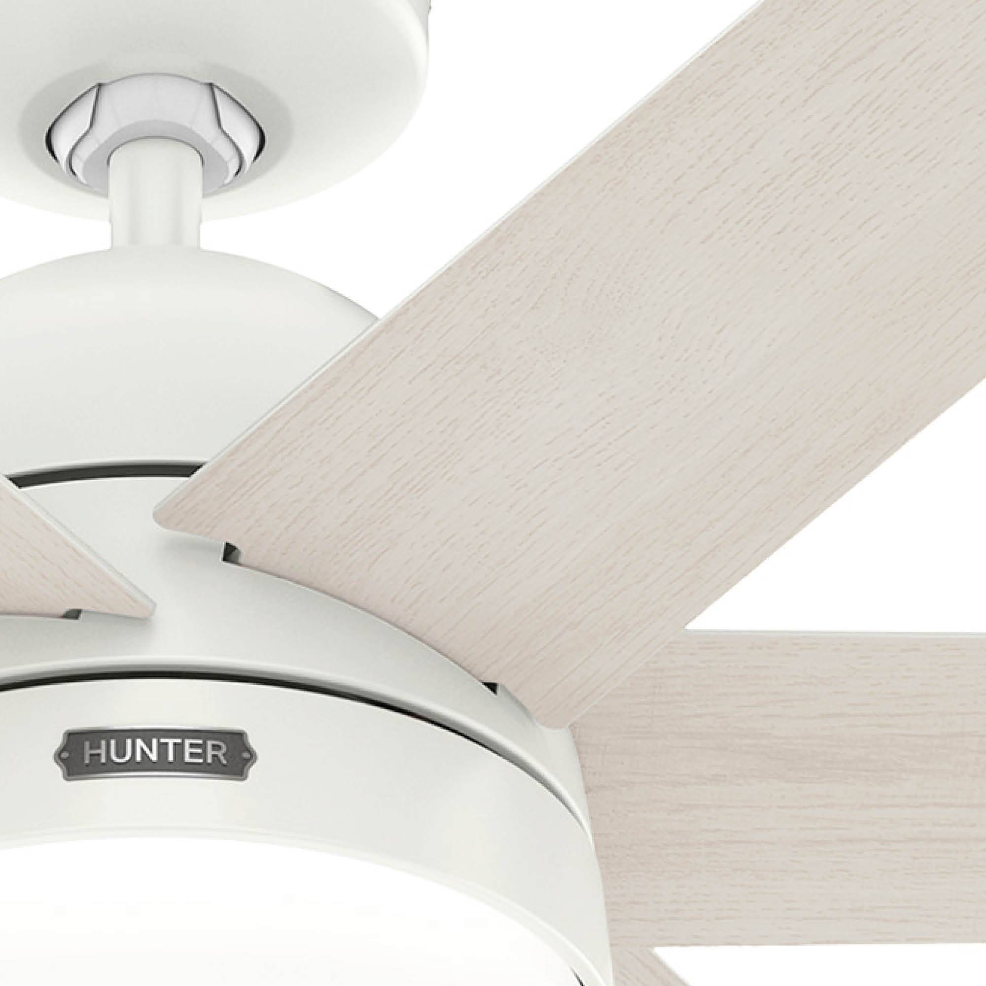DC Deckenventilator Arete Weiß mit Licht & Fernbedienung