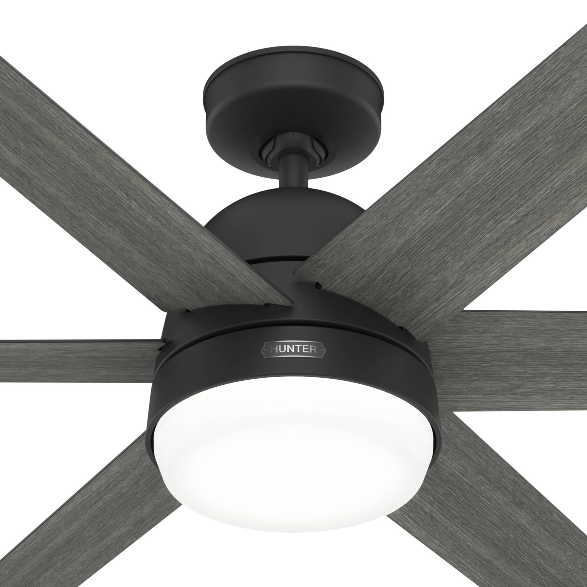 DC Deckenventilator Arete Schwarz mit Licht & Fernbedienung