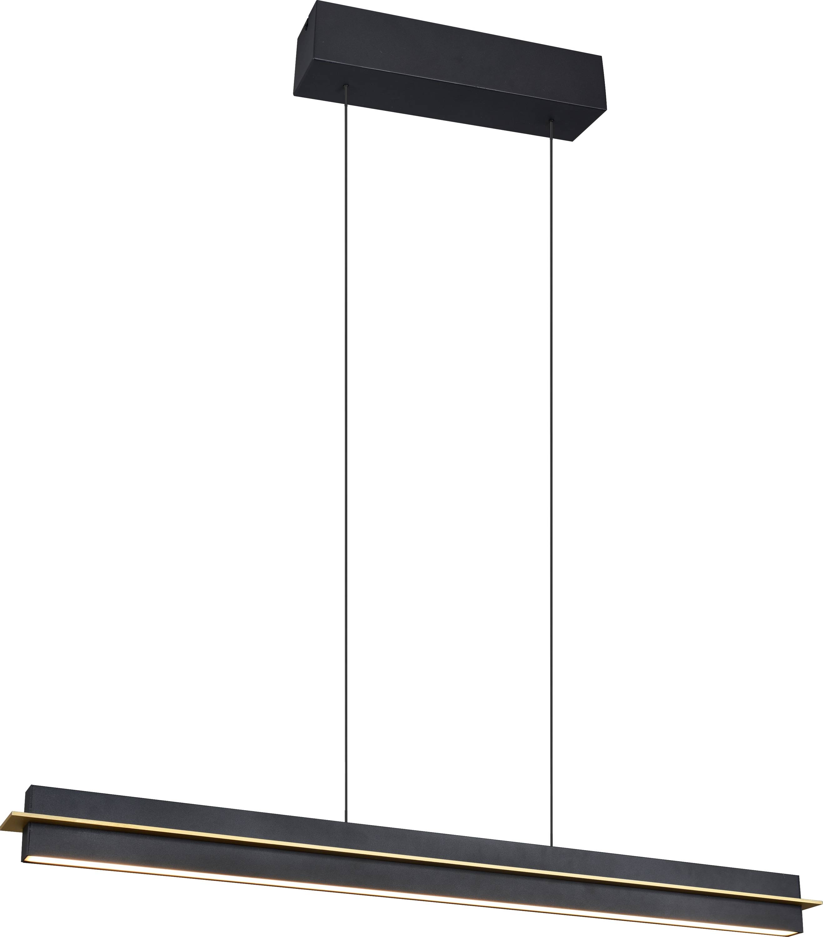 TRIO LED-Pendelleuchte EMERSON 346710180, 22 W, 2500 lm, schwarz