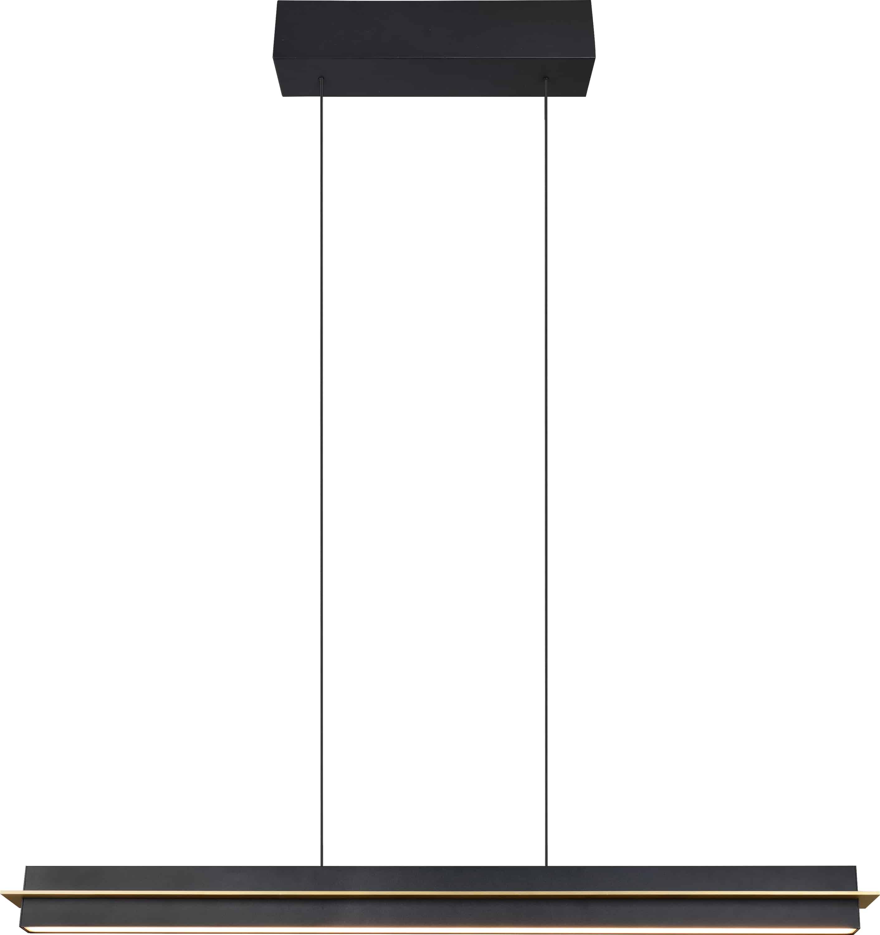 TRIO LED-Pendelleuchte EMERSON 346710180, 22 W, 2500 lm, schwarz