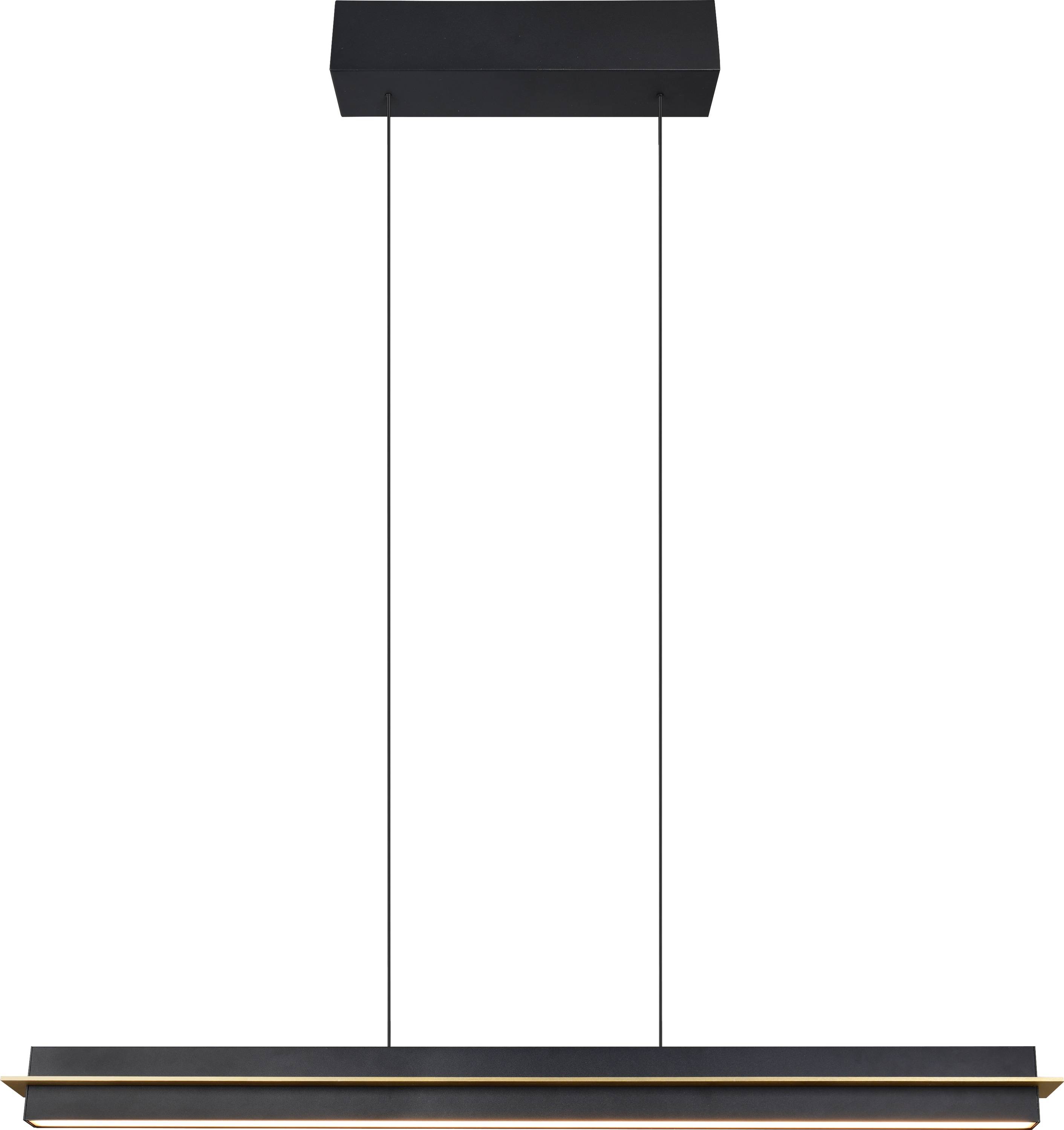 TRIO LED-Pendelleuchte EMERSON 346710180, 22 W, 2500 lm, schwarz