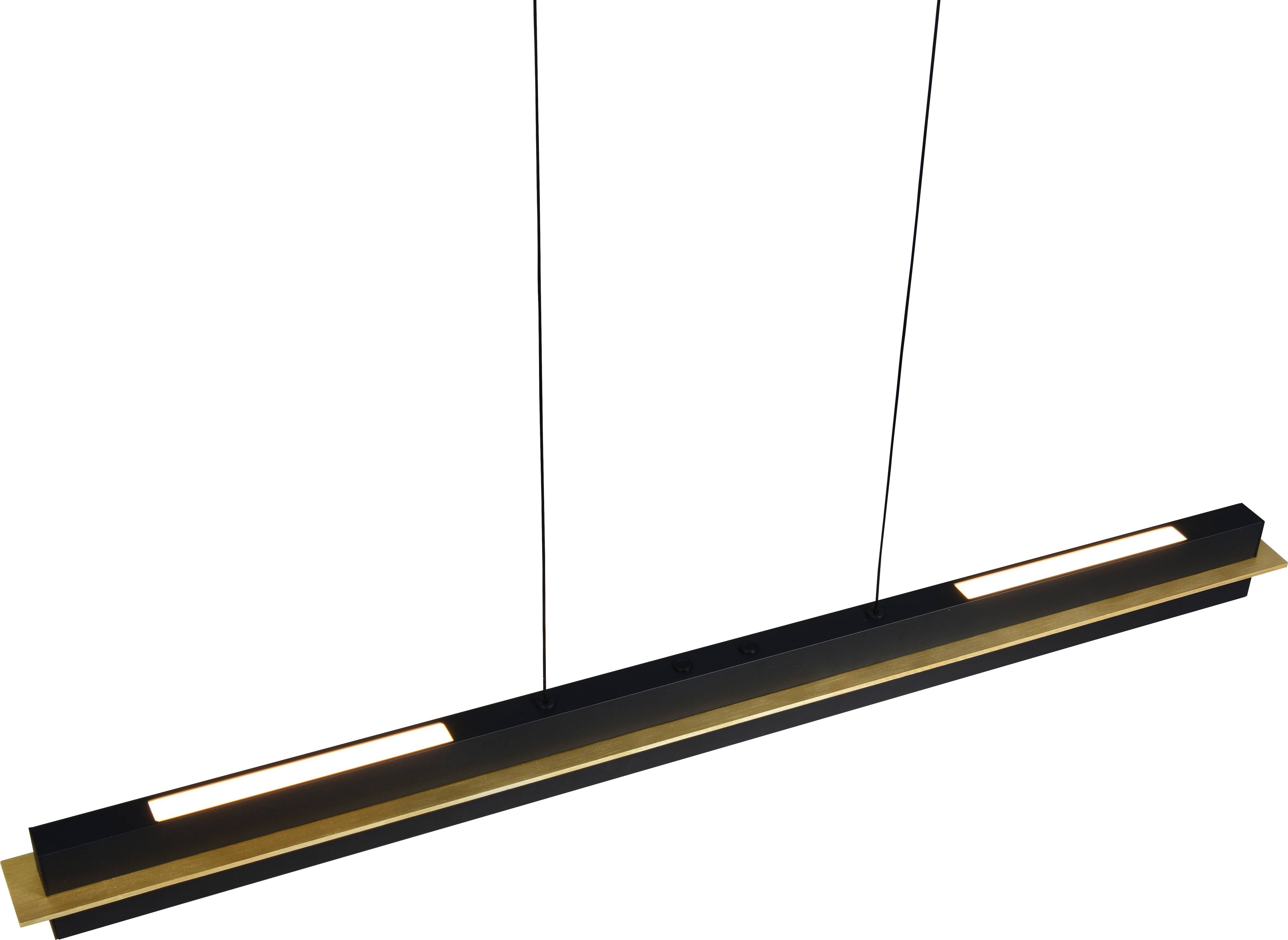 TRIO LED-Pendelleuchte EMERSON 346710180, 22 W, 2500 lm, schwarz