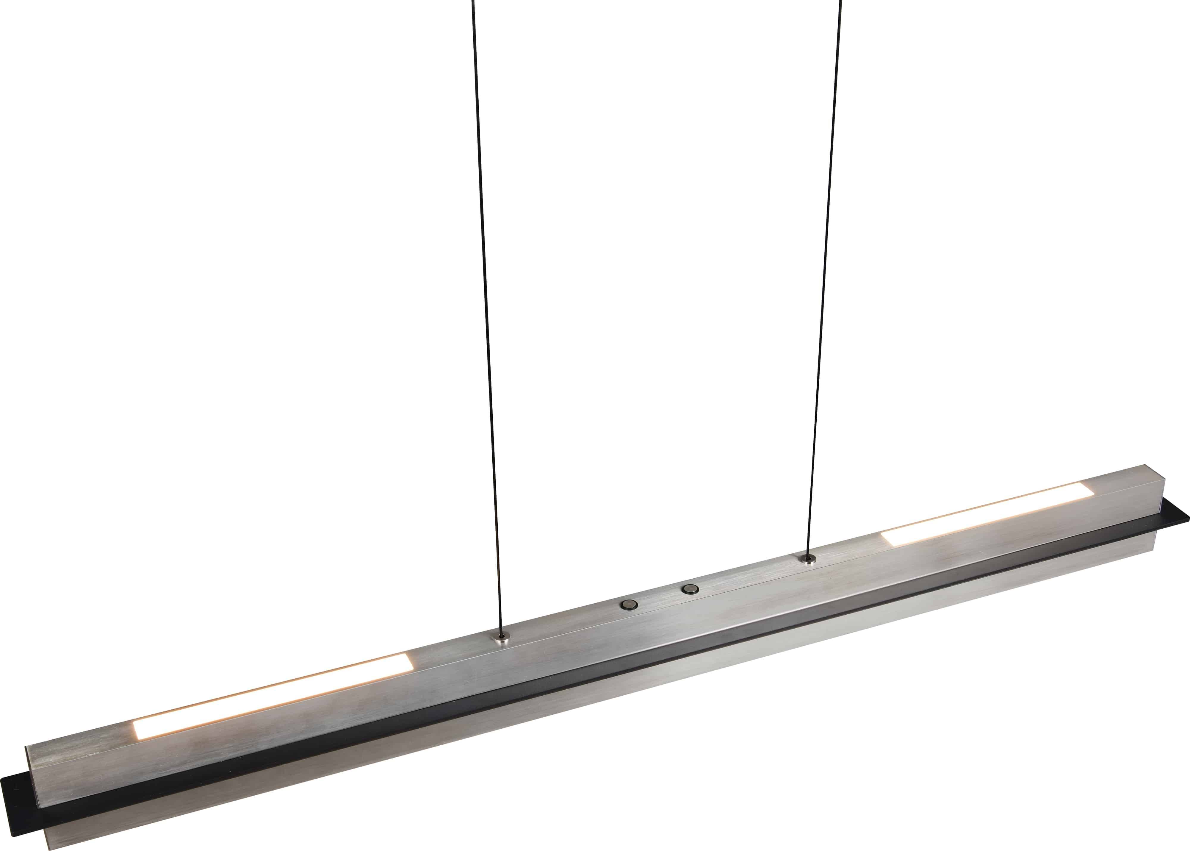 TRIO LED-Pendelleuchte EMERSON 346710107, 22 W, 2500 lm, nickel