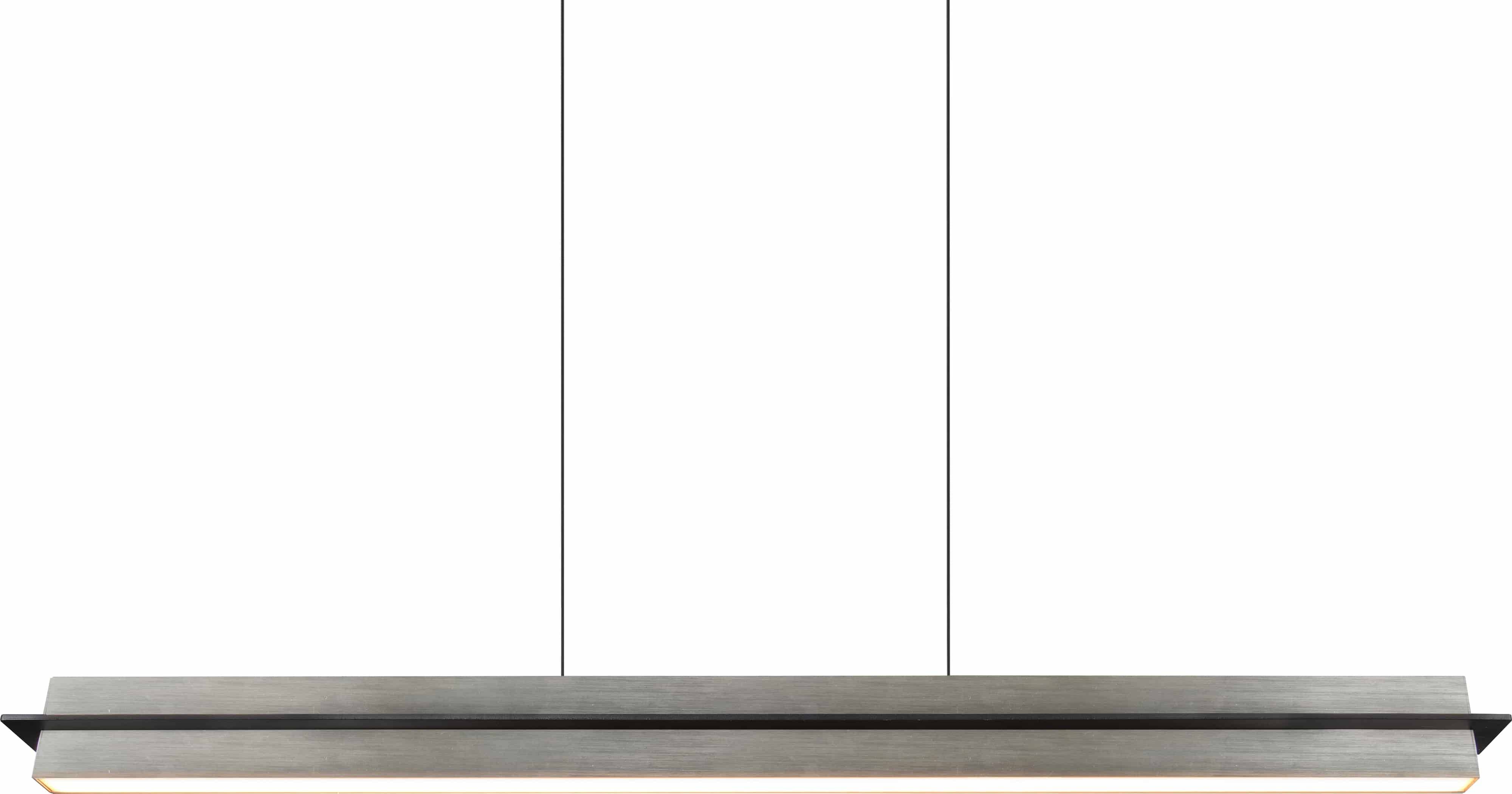 TRIO LED-Pendelleuchte EMERSON 346710107, 22 W, 2500 lm, nickel
