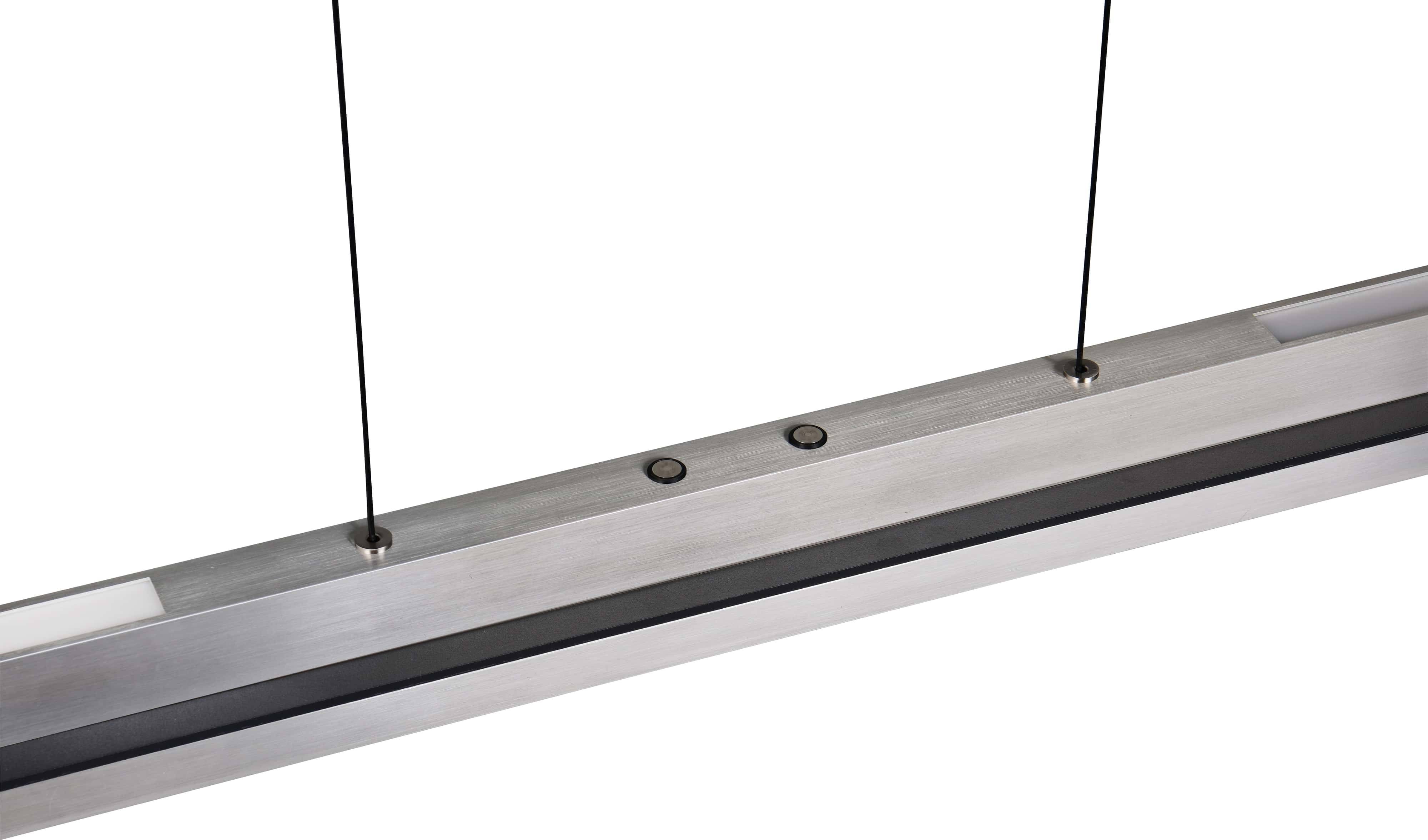 TRIO LED-Pendelleuchte EMERSON 346710107, 22 W, 2500 lm, nickel