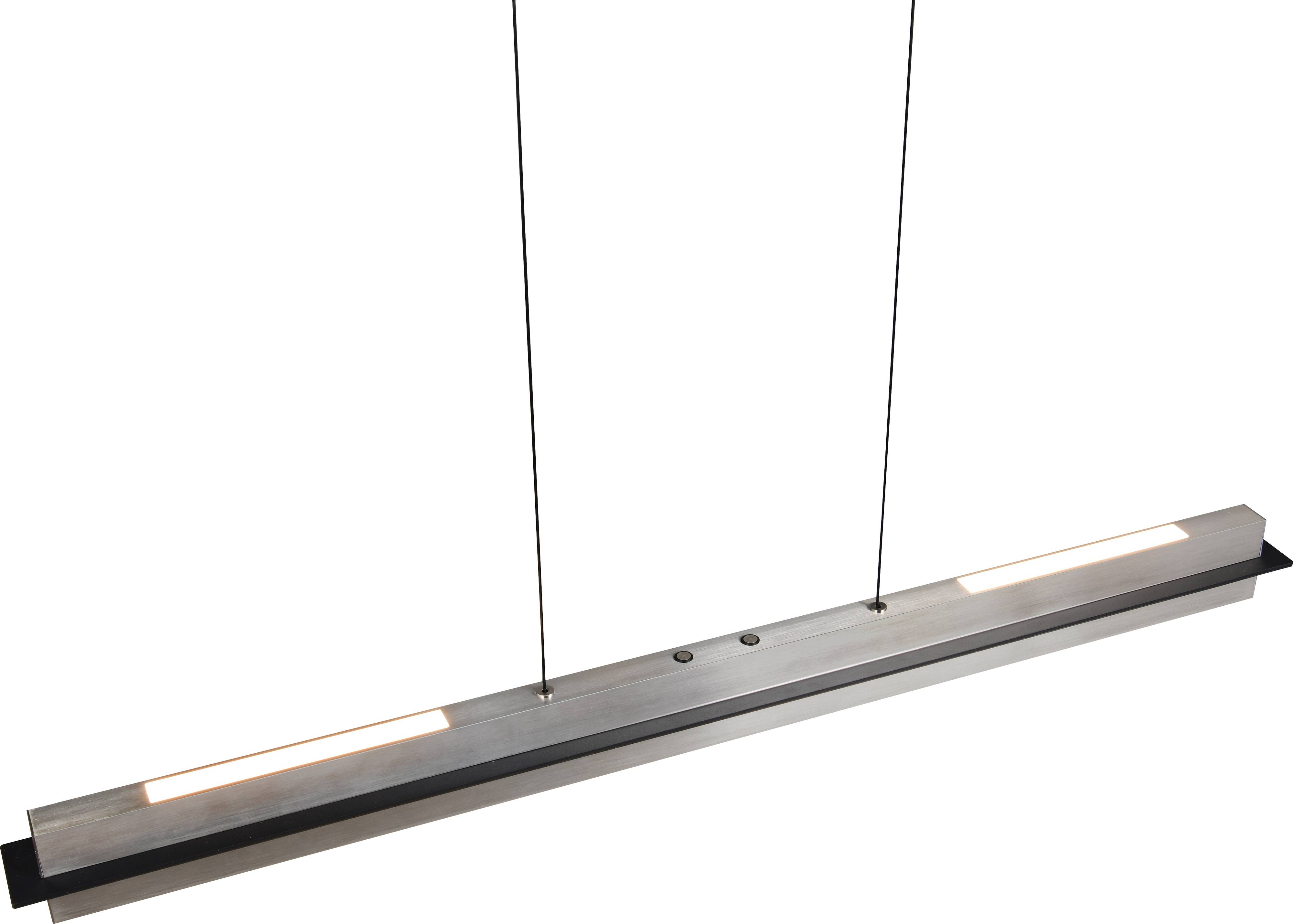 TRIO LED-Pendelleuchte EMERSON 346710107, 22 W, 2500 lm, nickel