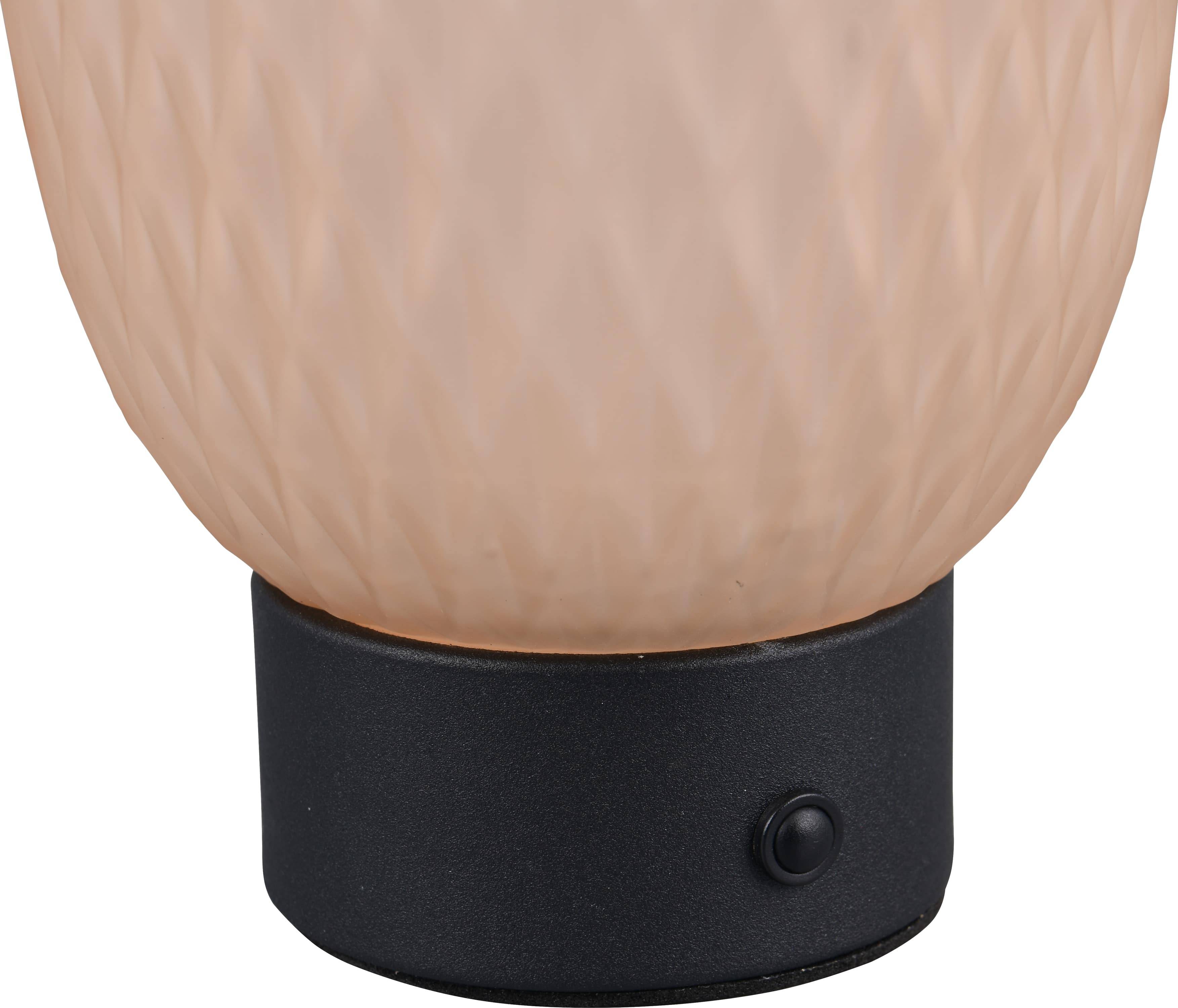 TRIO LED-Akku-Tischleuchte FACETTE, 564210113, 1,5W, 140lm, 3000K, amber