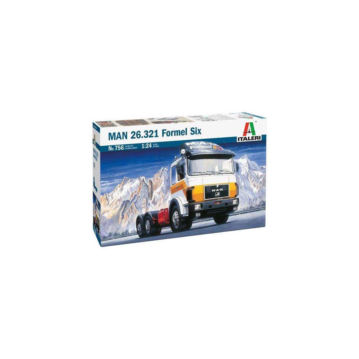 510000756 - 1:24 MAN 26.321 Formel 6 6X4