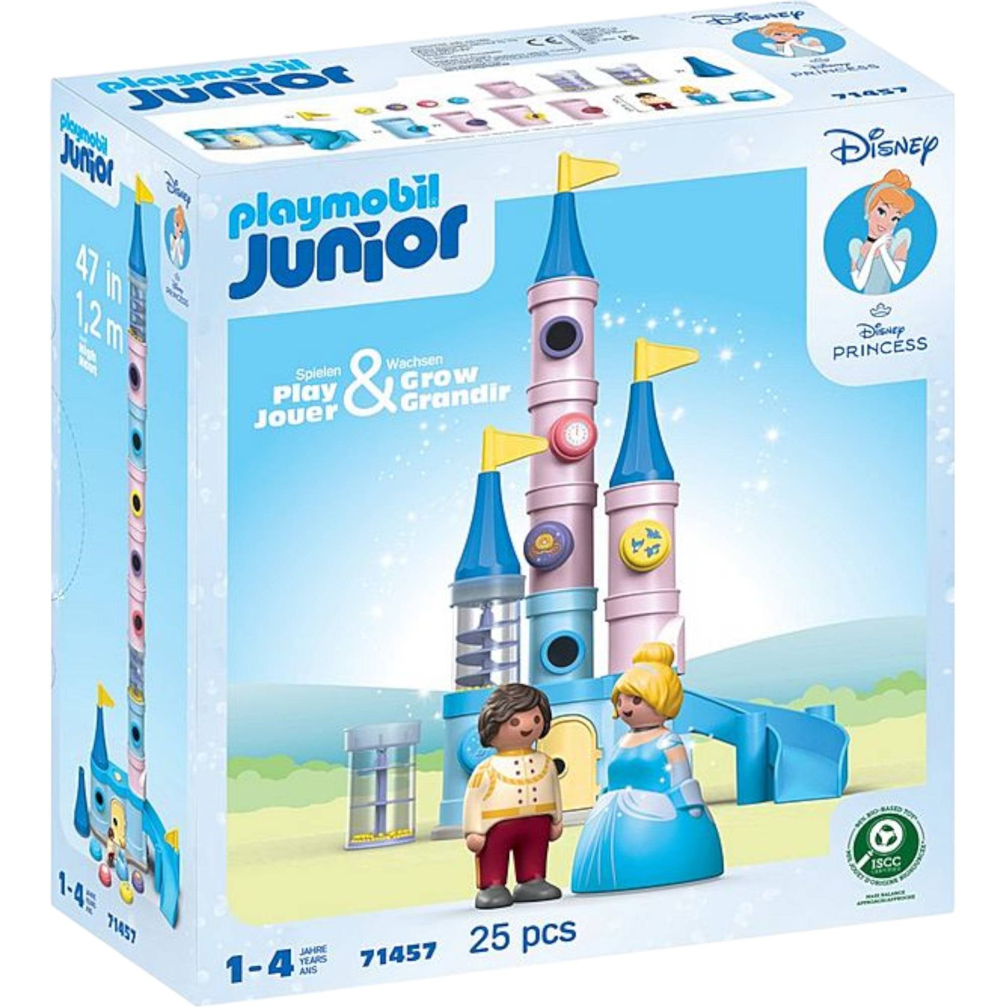 PLAYMOBIL® 71457 Junior 1.2.3 Disney Cinderellas Schloss