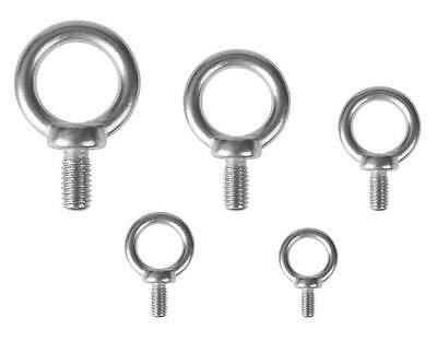 V4A Edelstahl Seilspanner Umlenkrolle Schäkel Kettenverbinder Bolzen Karabiner Ringbolzen M16