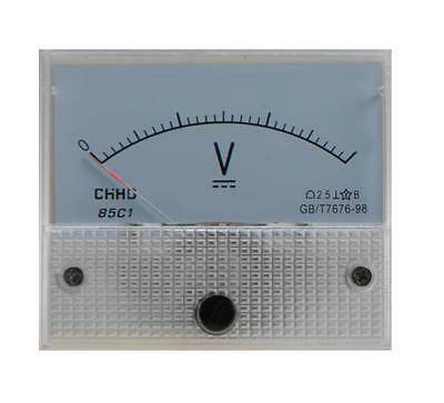Voltmeter AC / DC Einbauinstrument Messinstrument Einbau analog Panel Meter Gleichspannung 0-250V