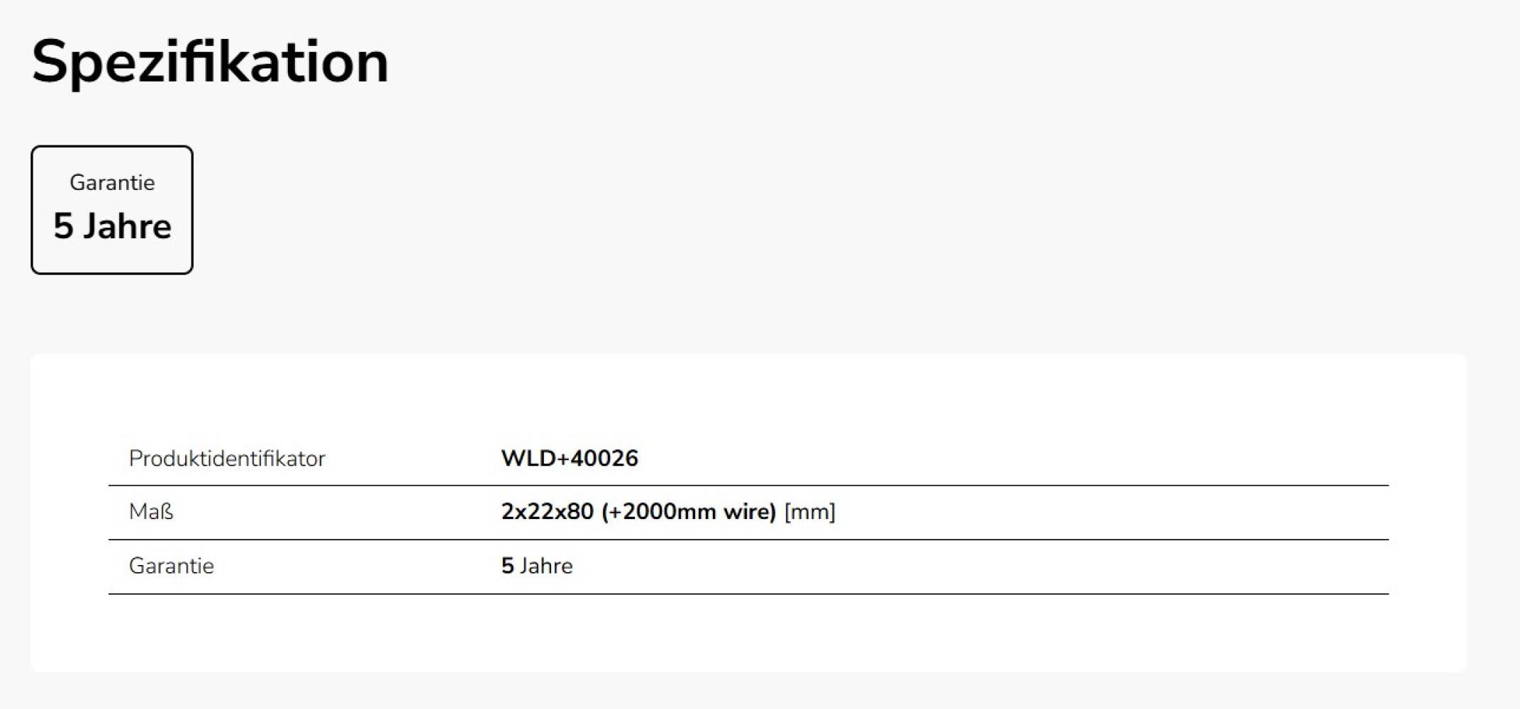 Spectrum LED SYSTEM SHIFT Abhänge-Set 2m für 48V Schienensystem Stahl