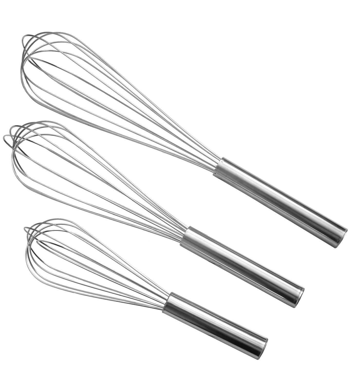 XXL Edelstahl Schneebesen 25-45cm Großküche Rührbesen Mixer Gastro groß Besen 29cm