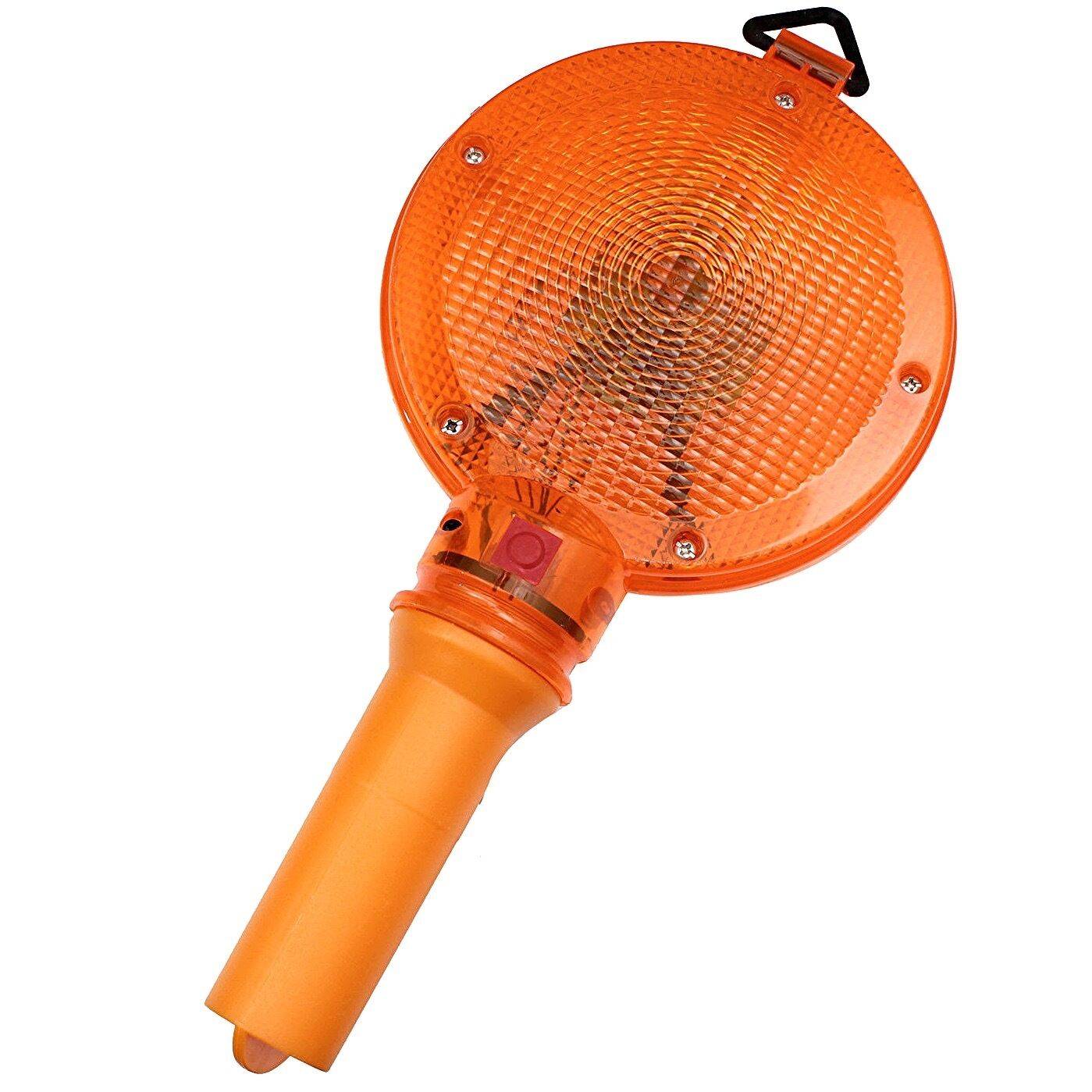 Baustellen Warnleuchte Absperrung Blinkleuchte Bauleuchte Warnlicht Lampe TOP Orange