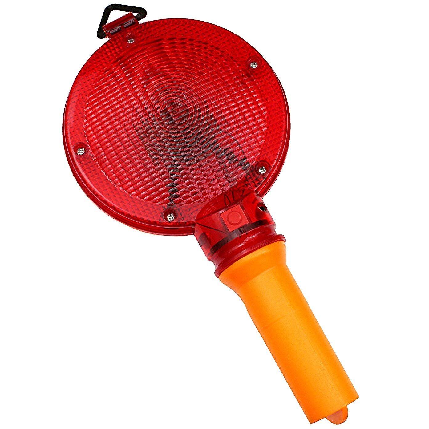 Baustellen Warnleuchte Absperrung Blinkleuchte Bauleuchte Warnlicht Lampe TOP Orange