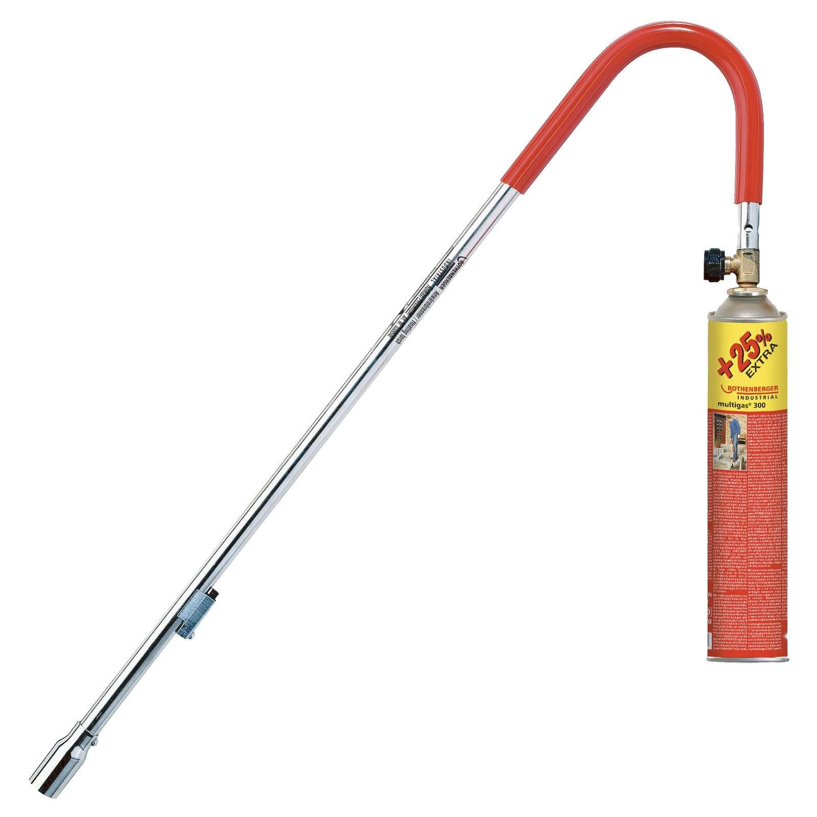 ROTHENBERGER Universalbrenner 940 °C inkl. Multigas 300 Kartusche