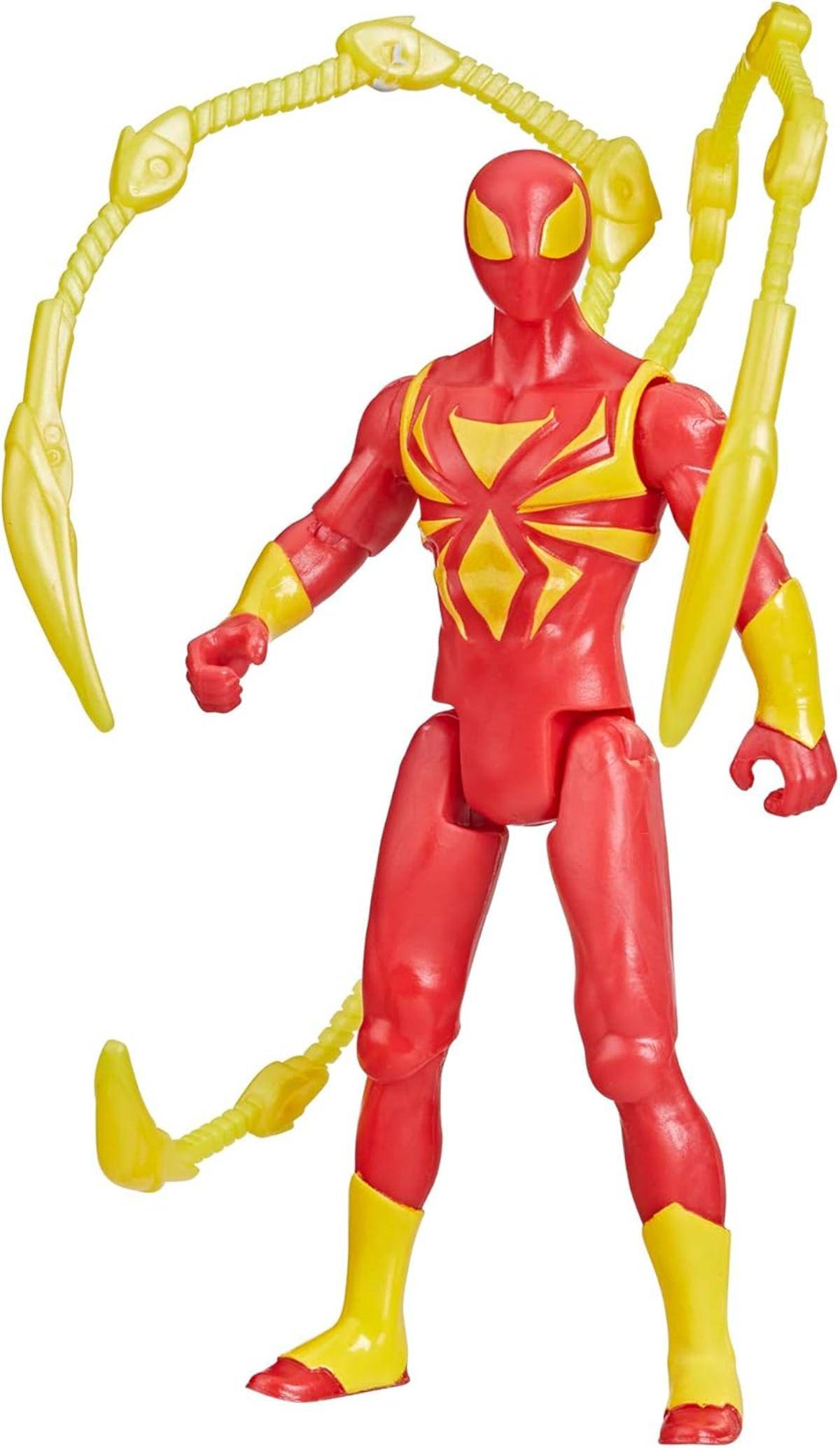 Marvel Spider-Man Epic Hero Series 10 cm Spider Action-Figur Rot Gold