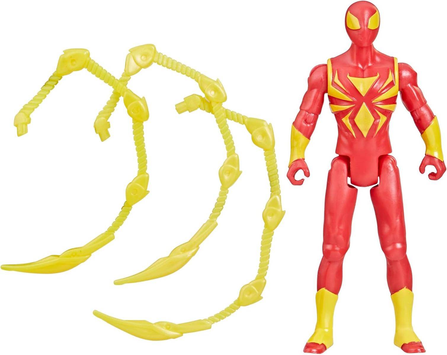 Marvel Spider-Man Epic Hero Series 10 cm Spider Action-Figur Rot Gold